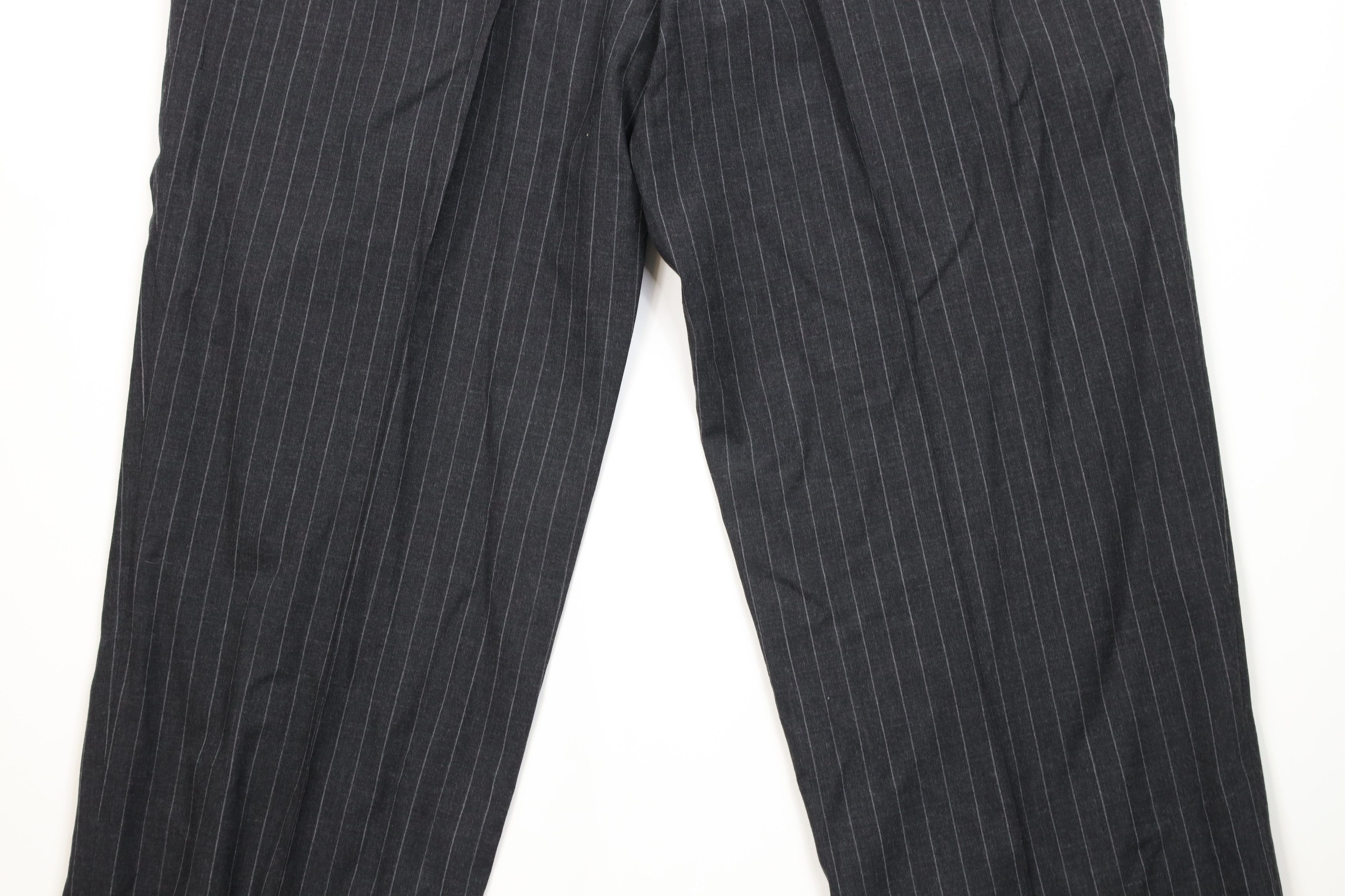 Lands' End Vintage 90s Lands End Wide Leg Chino Pants Gray USA Size US 36 / EU 52 - 11 Thumbnail