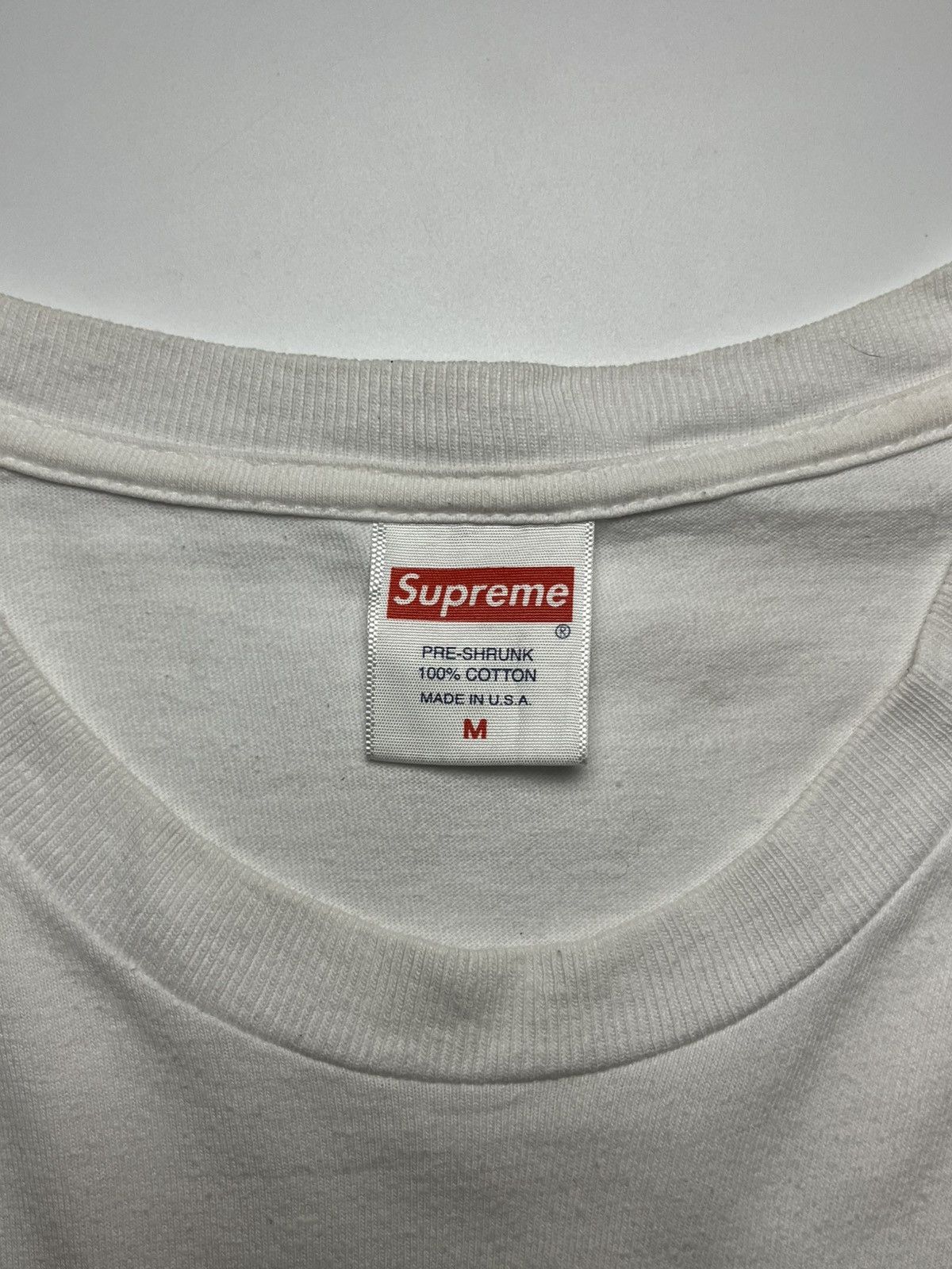 Supreme Supreme Stencil Logo Tee Size US M / EU 48-50 / 2 - 3 Thumbnail