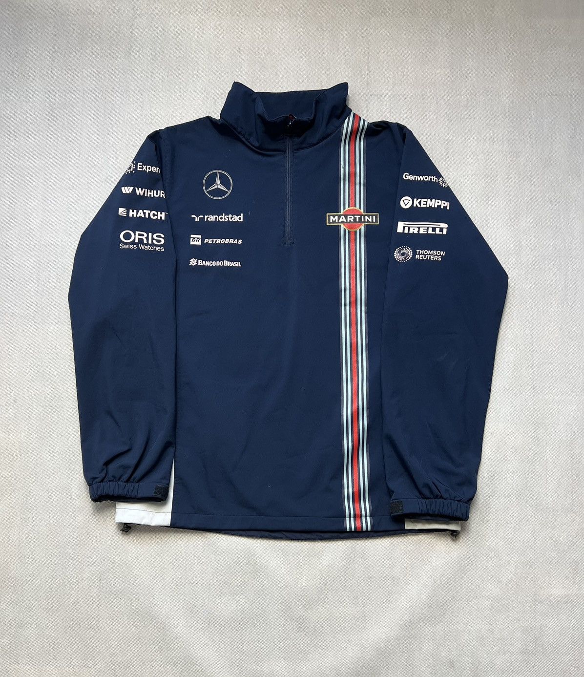 NASCAR Jacket Williams Martini Racing F1 Rain Williams Martini Omp Grailed