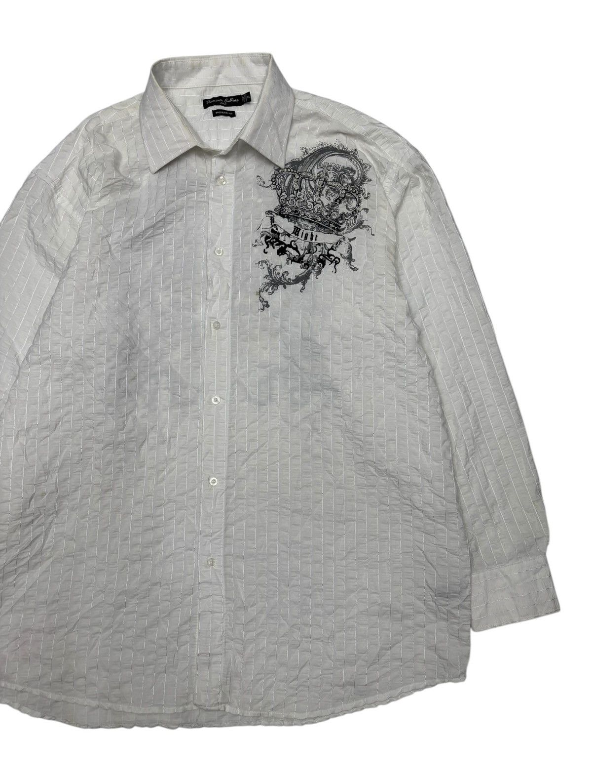 Hysteric Glamour 🔥PREMIUM CULTURE TRIBAL CROWN OVERSIZED BUTTON SHIRT Size US XXL / EU 58 / 5 - 4 Thumbnail