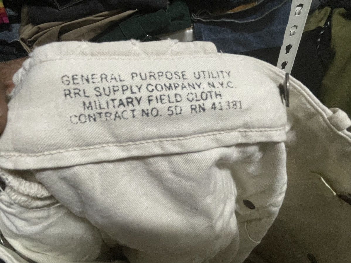 RRL Ralph Lauren Vintage Double RL Military Shorts Pants Size US 31 - 9 Thumbnail