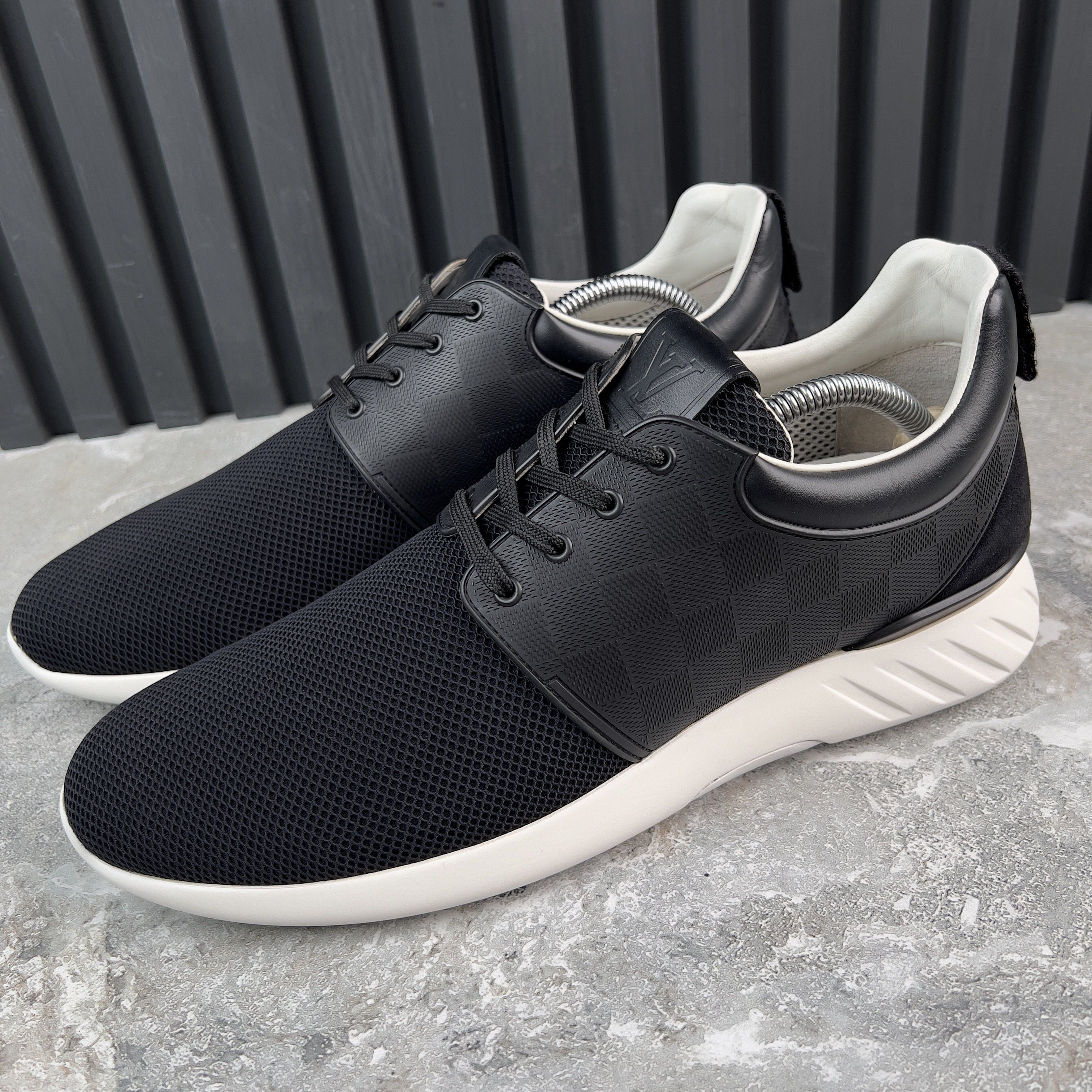 Louis Vuitton Fastlane Sneakers Damier Black Mesh Size US 11 / EU 44 - 1 Thumbnail