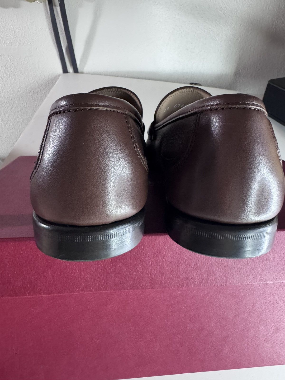 Salvatore Ferragamo Salvatore Ferragamo Sam logo penny loafers Size US 7 / EU 40 - 9 Thumbnail