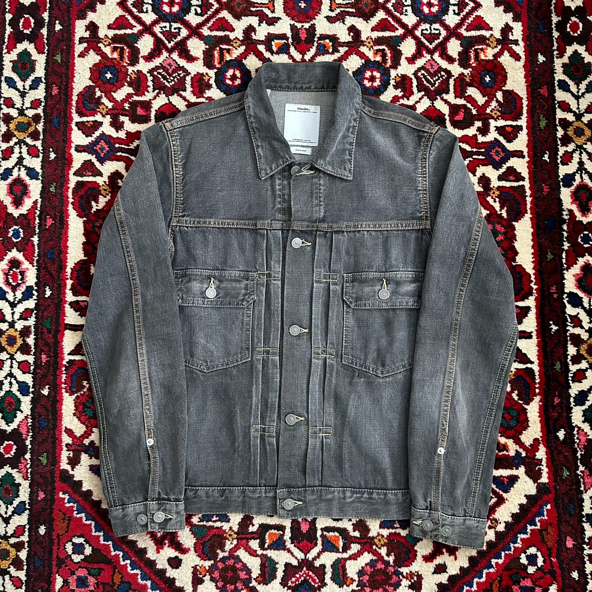 Visvim VISVIM 26SS 101X JKT G.CORDS CRASH Black Size 2 | Grailed visvim 101X JKT G.CORDS CRASH