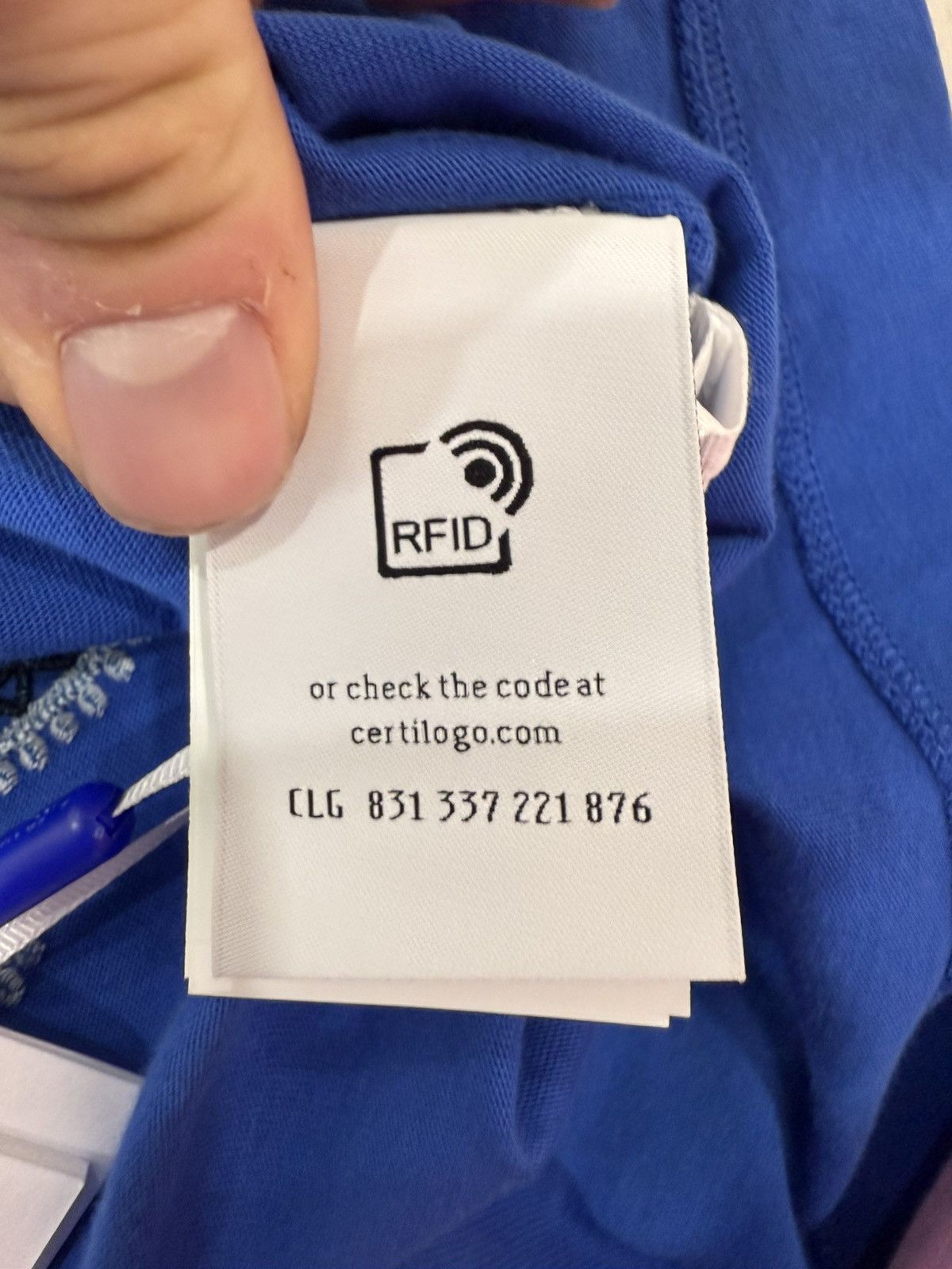 Off-White Off-White Blue Paisley Shirt Size US S / EU 44-46 / 1 - 14 Thumbnail
