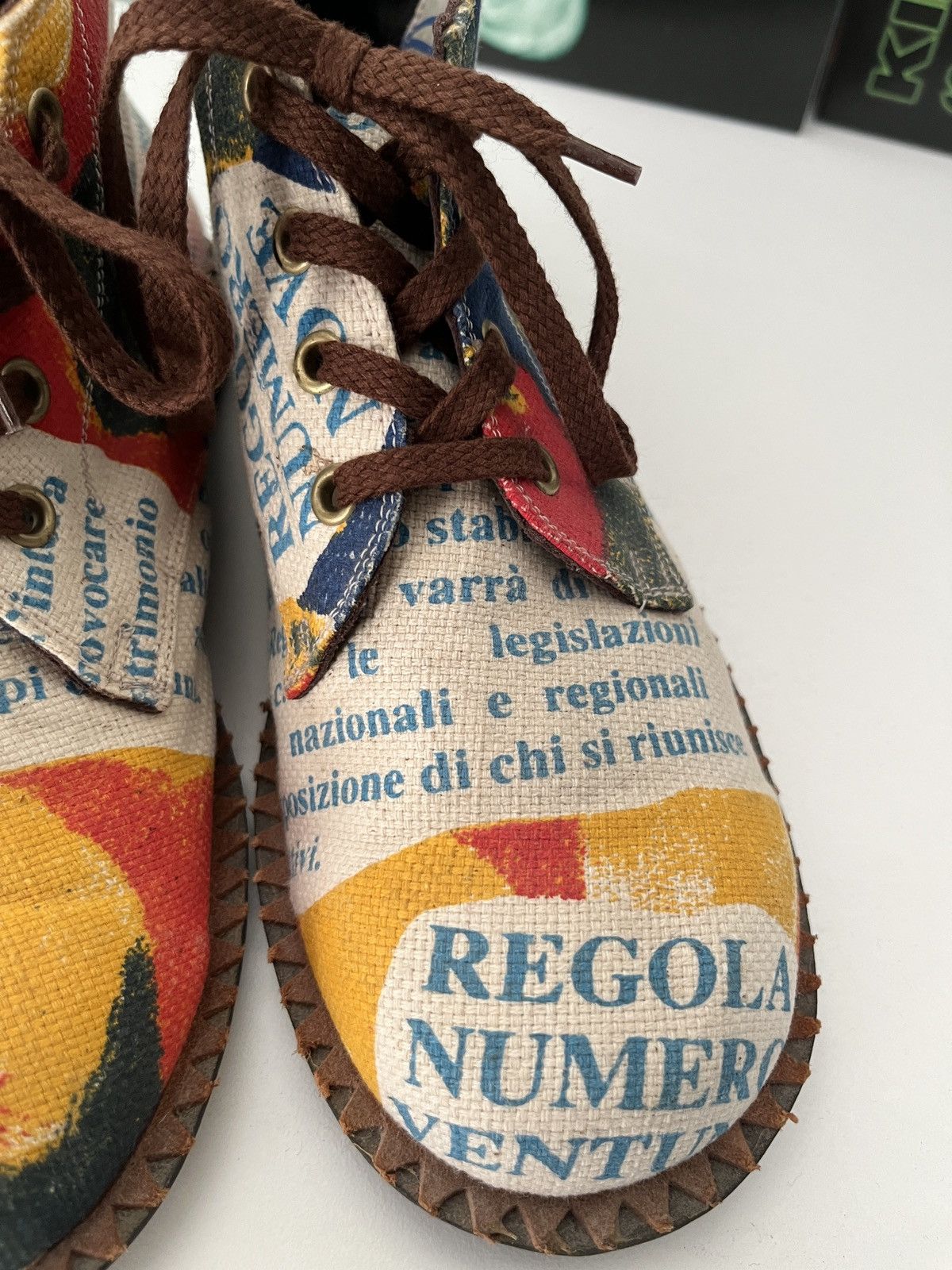 Handmade mondo albion residence firenze hand made avant garde boots Size US 7 / IT 37 - 13 Thumbnail