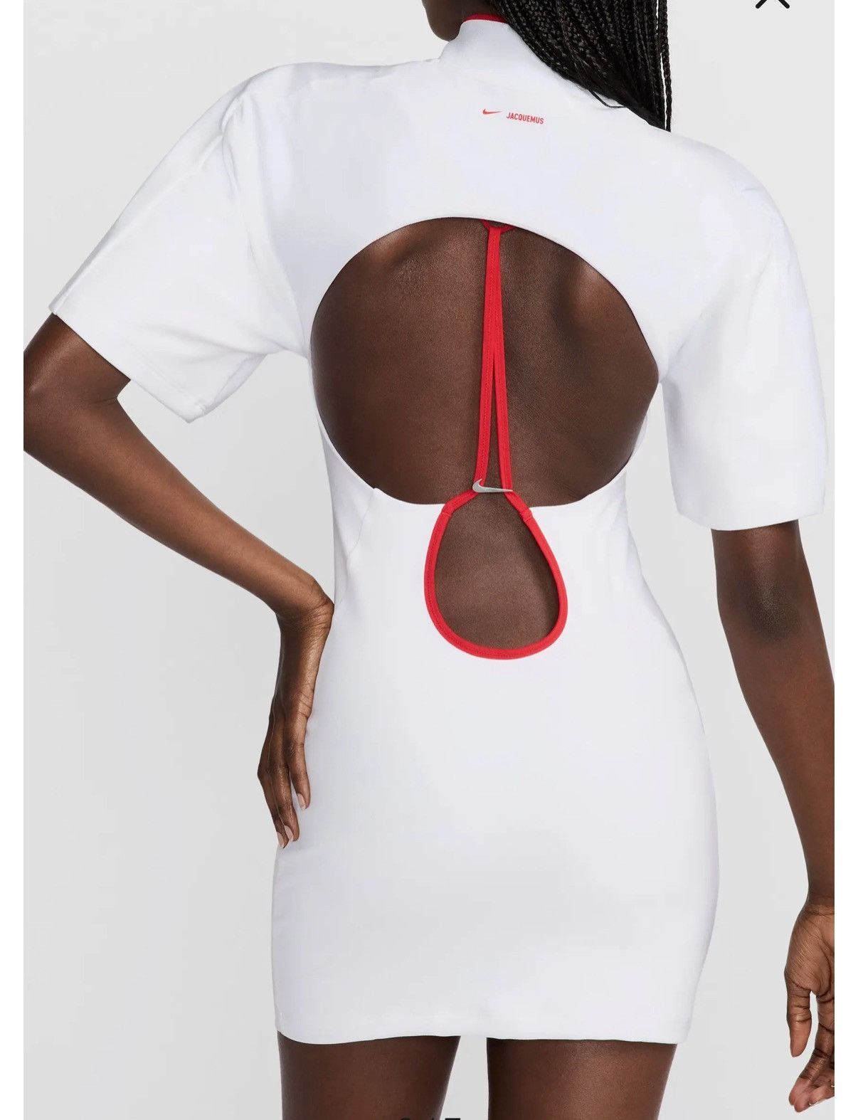 Jacquemus × Nike Nike x Jacquemus Back Cutout Minidress NWT Size M / US 6-8 / IT 42-44 - 2 Thumbnail