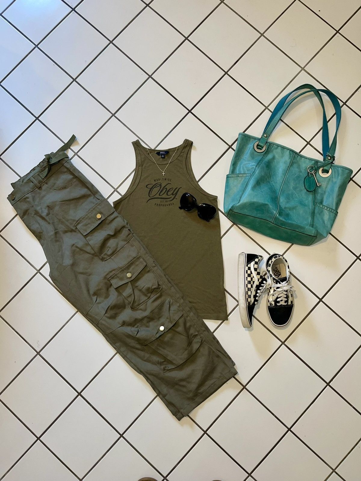Obey Obey tank Size M / US 6-8 / IT 42-44 - 1 Thumbnail