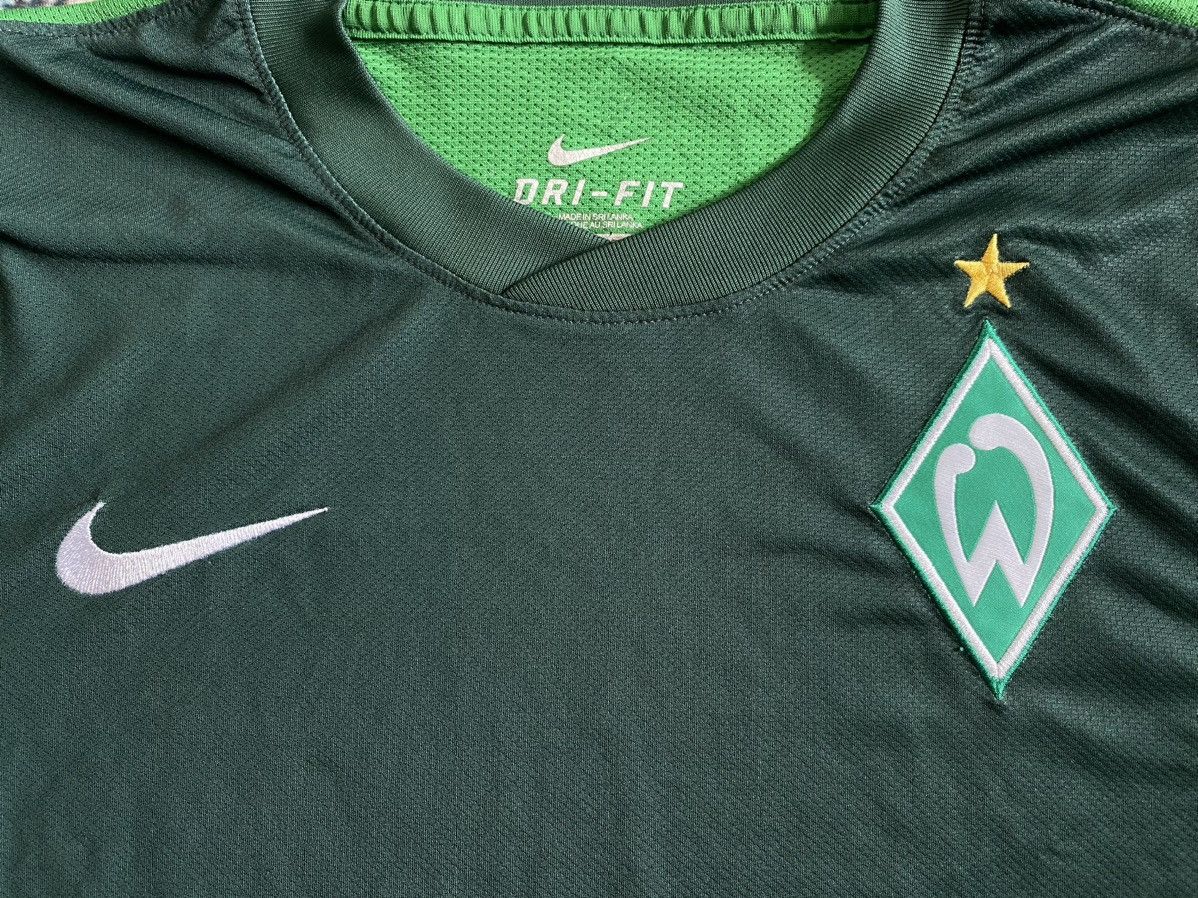 Nike × Vintage Nike Werder Bremen 2010-11 Home Fans Kit Size US M / EU 48-50 / 2 - 3 Thumbnail