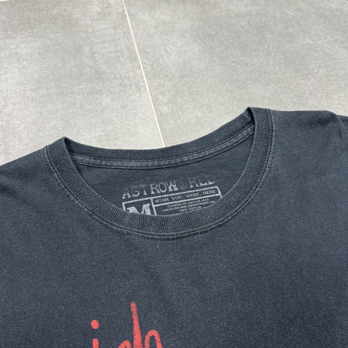 Band Tees × Travis Scott Travis Scott Astroworld Tour Wish You Were Here Shirt Size US M / EU 48-50 / 2 - 10 Thumbnail