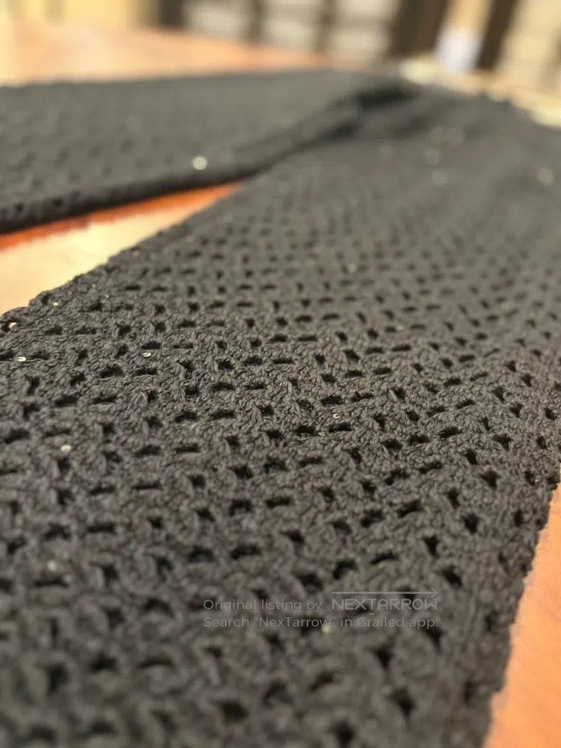 Brunello Cucinelli Brunello Cucinelli size XS Sequined black trousers Size 42" / US 20 - 6 Thumbnail