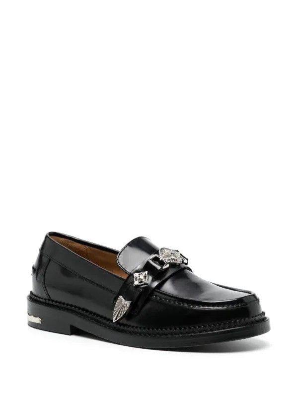Toga Pulla Toga Pulla round-toe leather loafers Size US 7 / IT 37 - 3 Thumbnail
