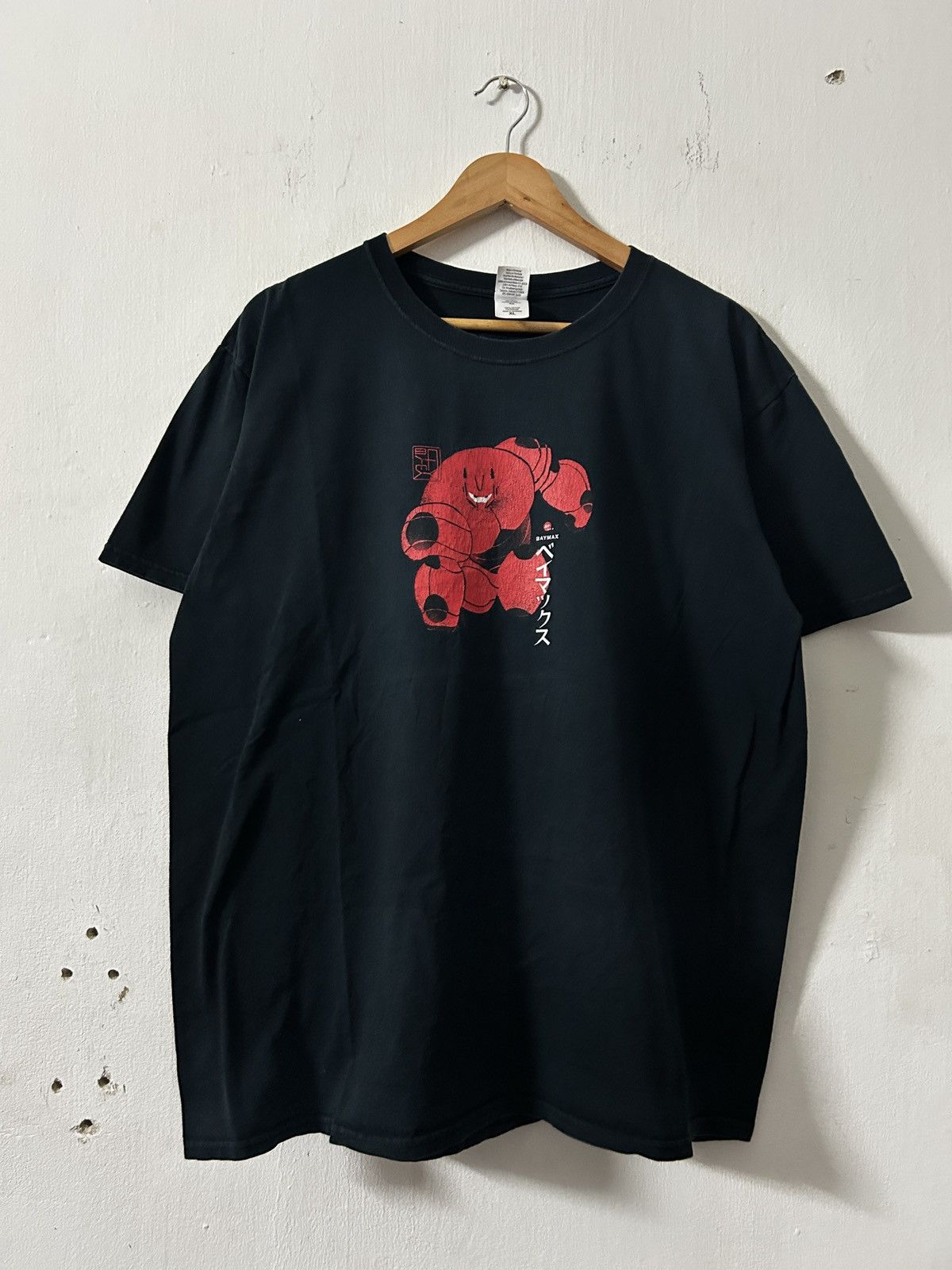 Disney Vintage 00’s Disney Movie Big Hero 6 Baymax Crew Tee Size US XL / EU 56 / 4 - 2 Thumbnail
