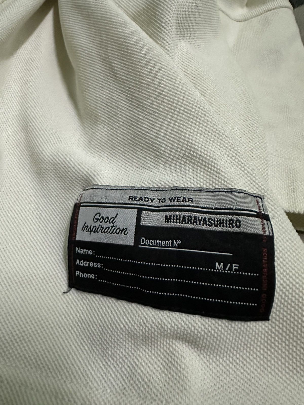 GU × Maison MIHARA YASUHIRO GU x MiharaYasuhiro Good Inspiration Hybrid Oversize Shirt Size US S / EU 44-46 / 1 - 7 Thumbnail