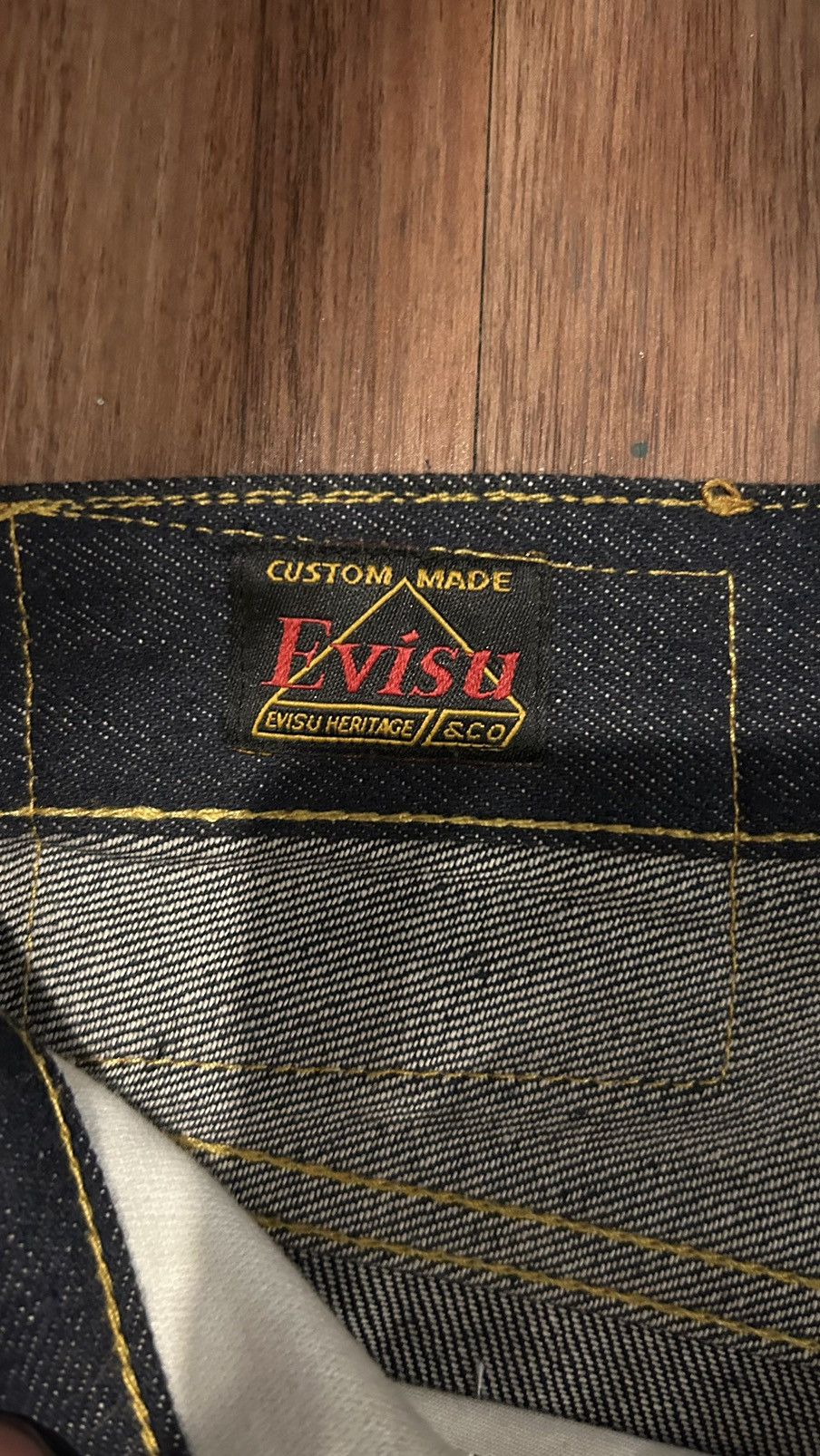 Evisu RARE❗️Evisu Horicho Mask Daicock Selvedge Denim Jeans Size US 38 / EU 54 - 9 Thumbnail