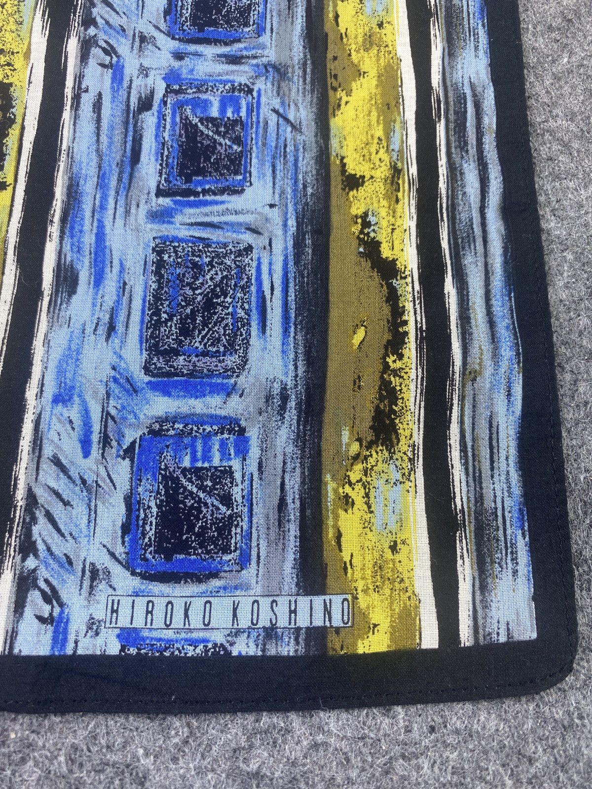 Hiroko Koshino Homme × Vintage Hiroko Koshino Handkerchief / Bandana / Neckerchief-B069 Size ONE SIZE - 5 Thumbnail