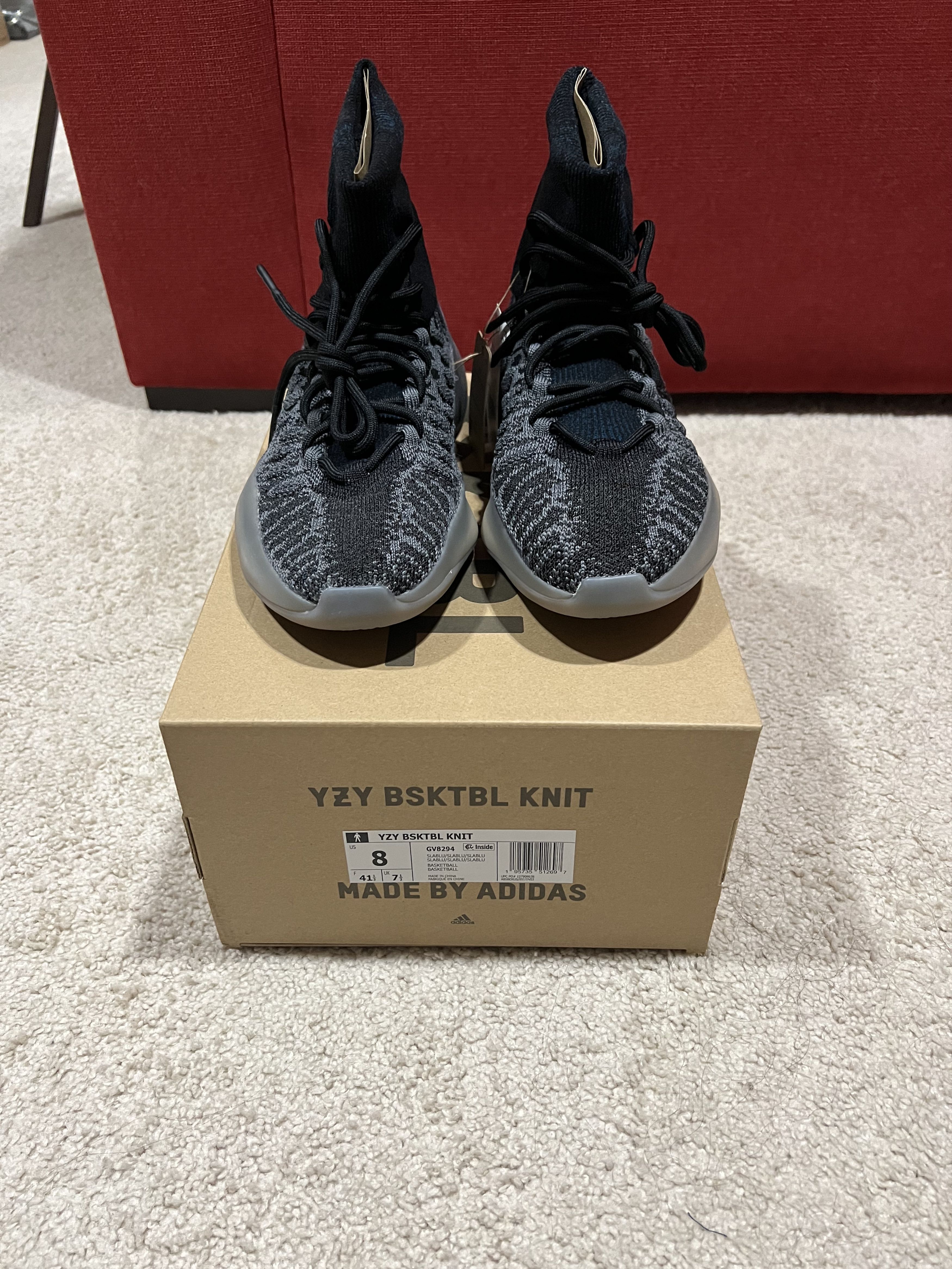 Adidas Adidas Yeezy BSKTBL KNIT Size US 8 / EU 41 - 1 Thumbnail