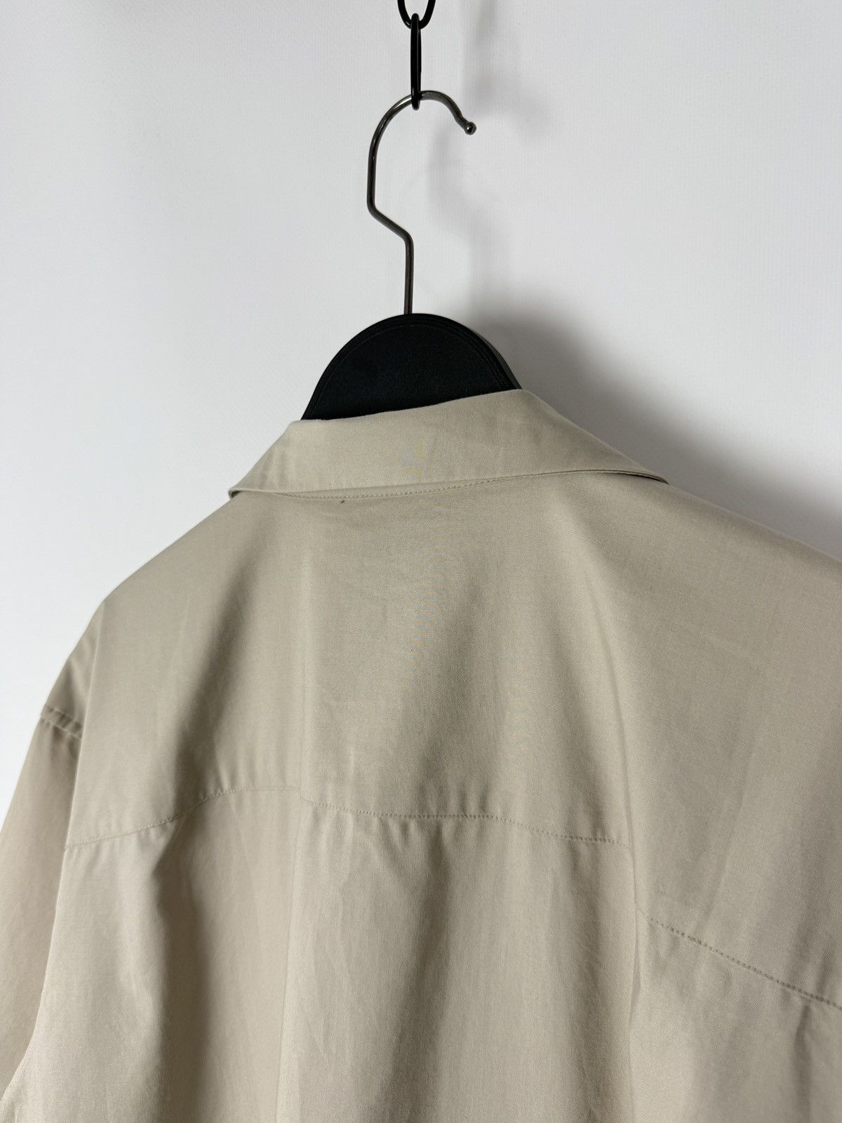 Uniqlo Uniqlo Beige Open Collar Short Sleeve Shirt XS/S Size US XS / EU 42 / 0 - 5 Thumbnail