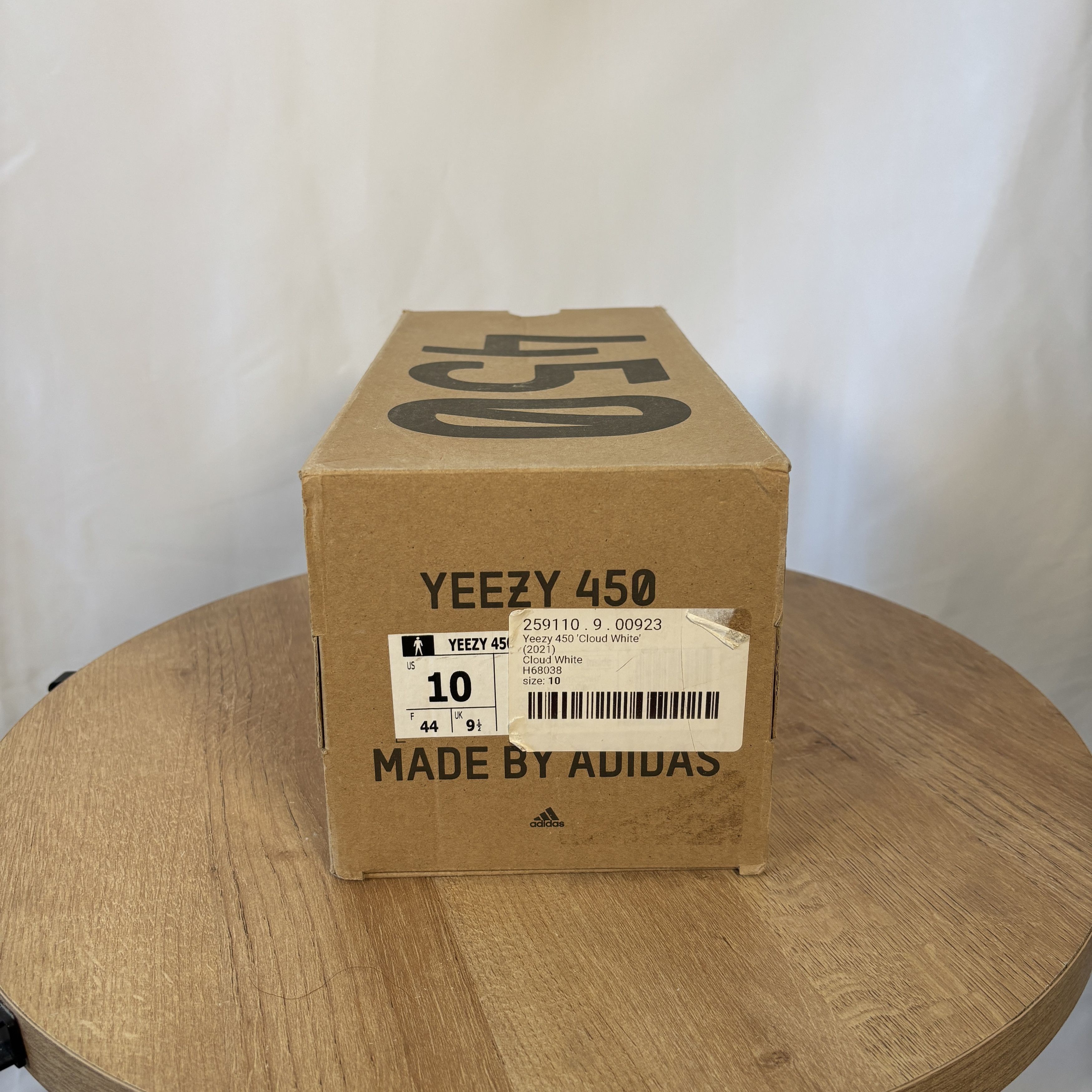 Adidas × Kanye West Adidas Yeezy 450 Cloud White 10M H68038 USED Size US 10 / EU 43 - 9 Thumbnail