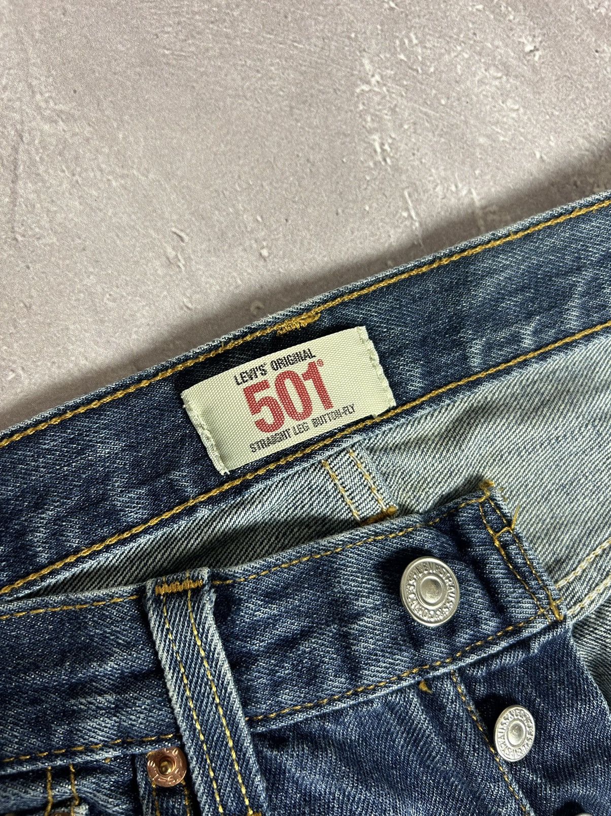 Levi's × Levi's Vintage Clothing × Vintage y2k Levis 501 Red Tab Jeans Vintage sz 32x30 90s RARE Size US 32 / EU 48 - 9 Thumbnail