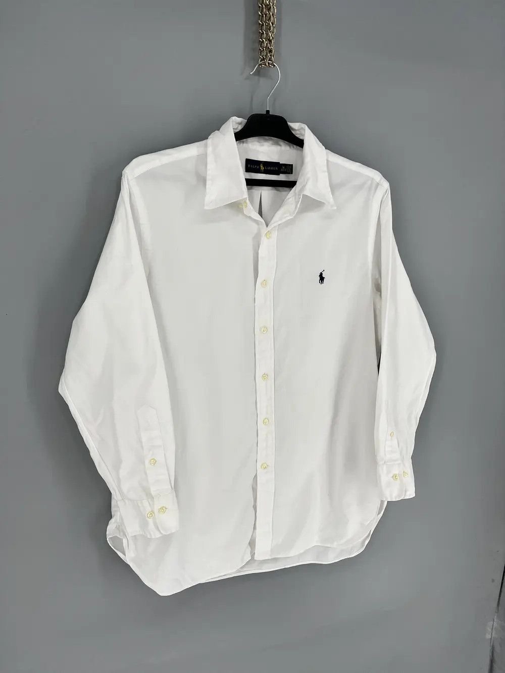Polo Ralph Lauren Vintage White Shirt Polo Ralph Lauren Size XL Rare Size US XL / EU 56 / 4 - 2 Thumbnail