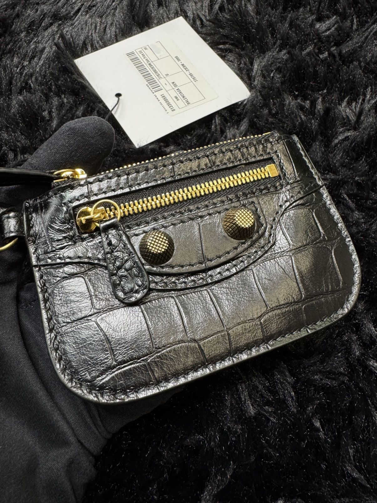 Balenciaga Le Cagole Coin Purse with Piercings | Grailed
