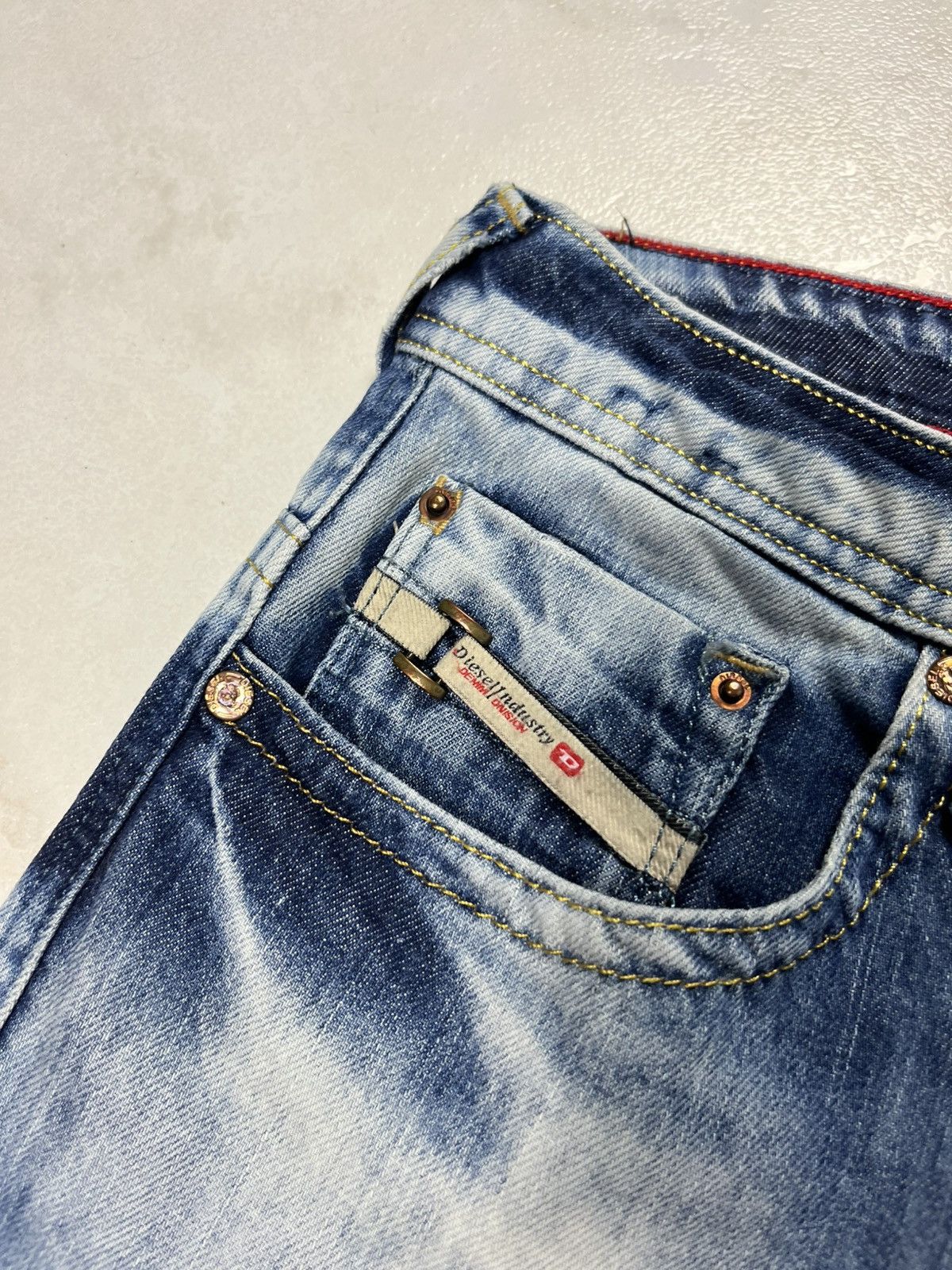 Diesel × Vintage Vintage Diesel safado distressed denim y2k washed jeans pant Size US 34 / EU 50 - 8 Thumbnail