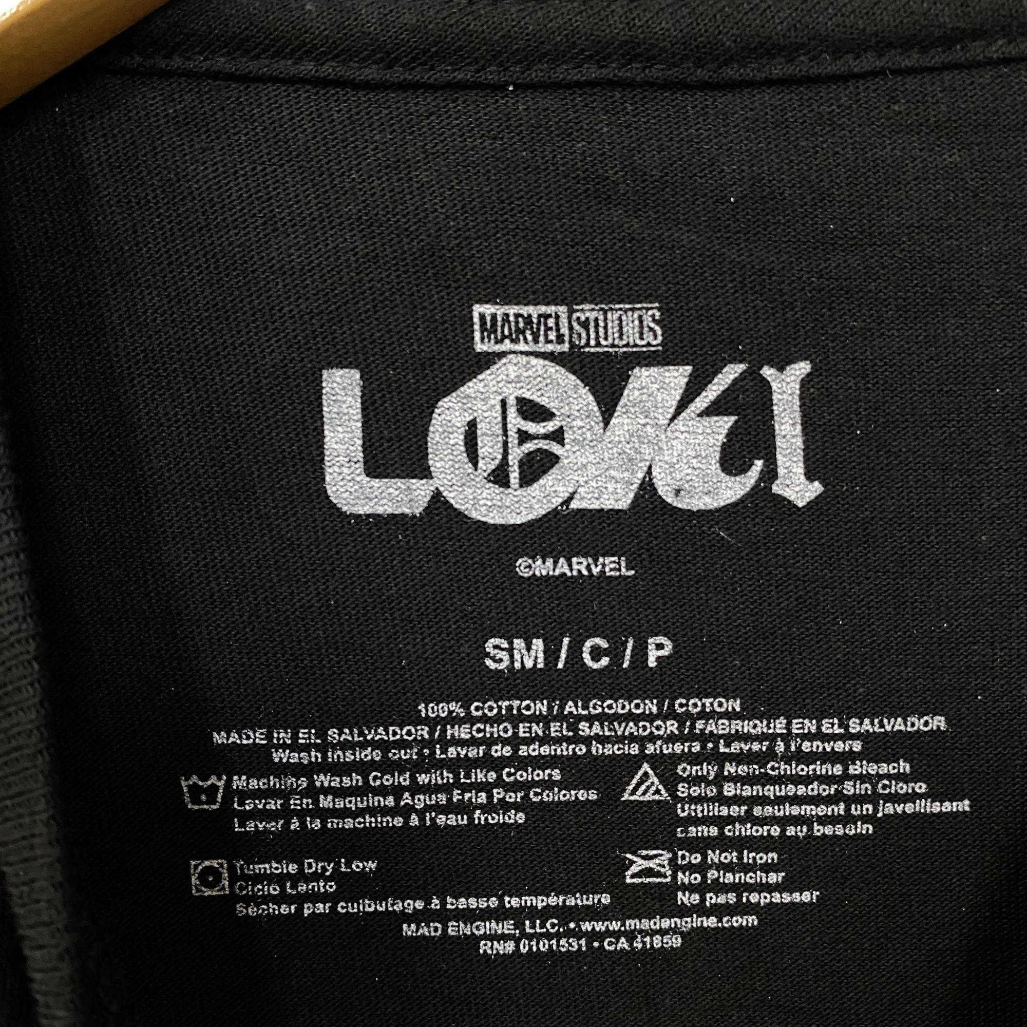 Marvel Comics Marvel Studios Loki Disney Sylvie Graphic Print T-Shirt SM Size US M / EU 48-50 / 2 - 4 Thumbnail