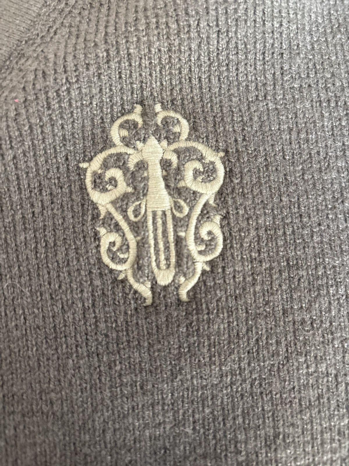 Chrome Hearts Chrome Hearts Cashmere Cardigan Size US XXL / EU 58 / 5 - 9 Thumbnail
