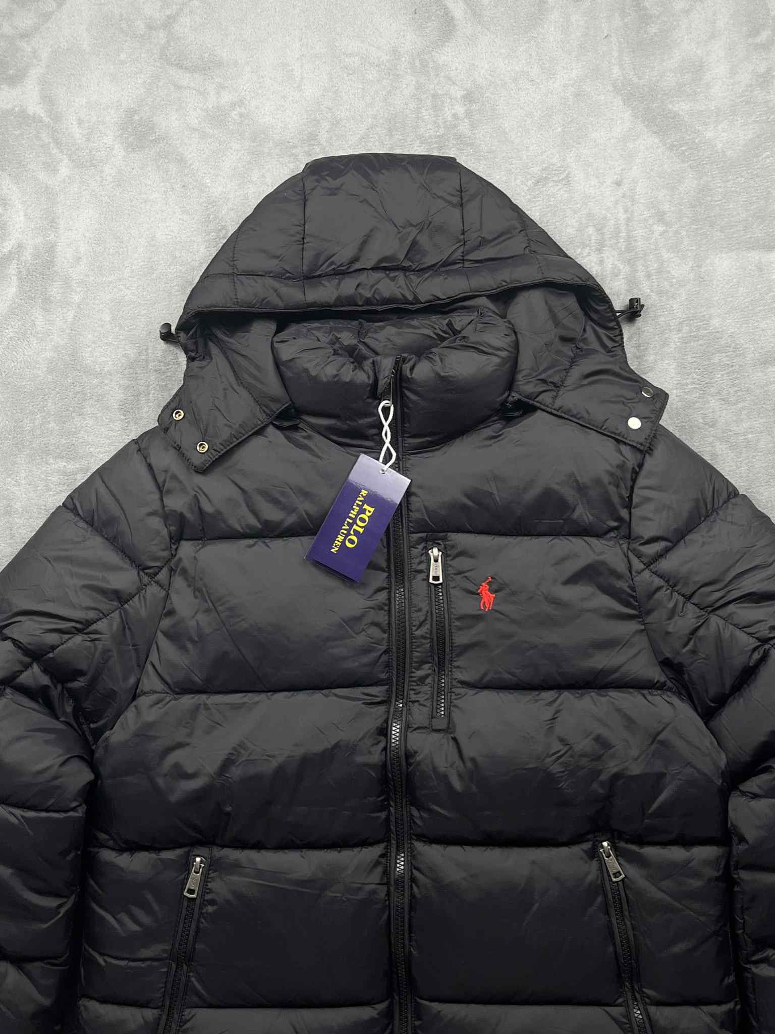Polo Ralph Lauren Black Polo Ralph Lauren winter down jacket new size M Size US M / EU 48-50 / 2 - 3 Thumbnail