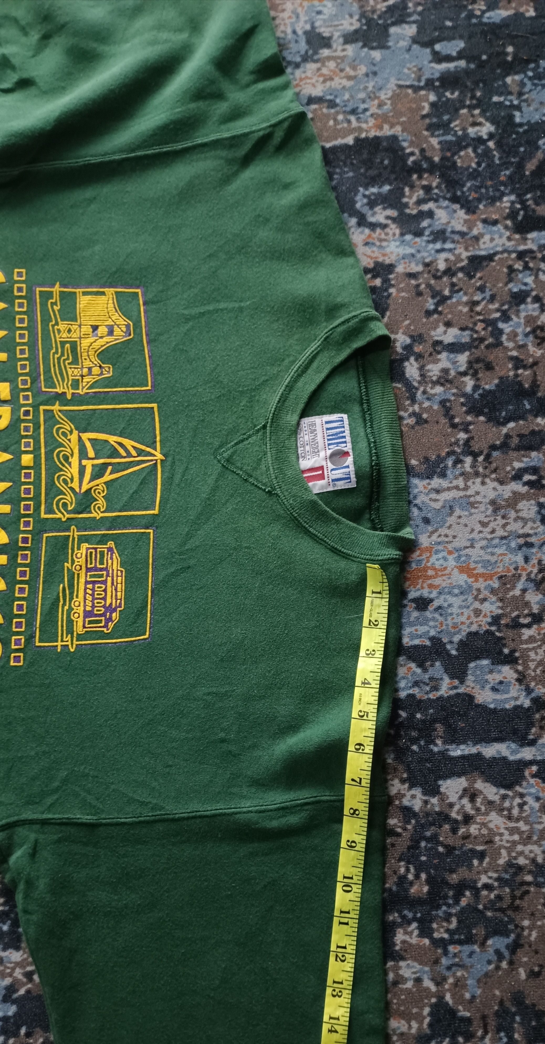 Vintage Vintage🔥 Time Out HeavyWeight San Francisco California Size US L / EU 52-54 / 3 - 8 Thumbnail