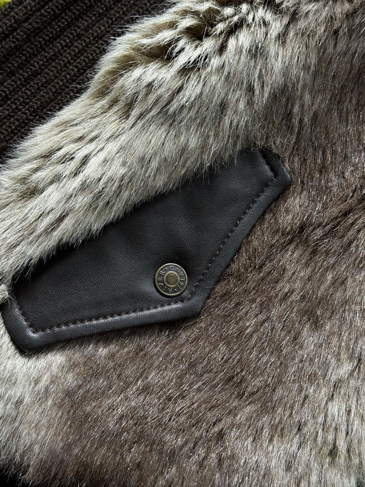 Hysteric Glamour Avant Garde Y2K Japanese LGB style ribbed fuzzy fur sweater Size M / US 6-8 / IT 42-44 - 3 Thumbnail