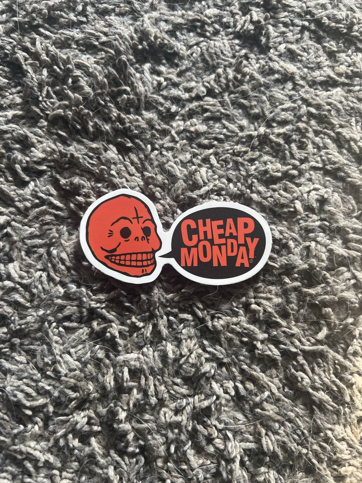 Cheap Monday Cheap Monday Skull Sticker Size ONE SIZE - 1 Thumbnail