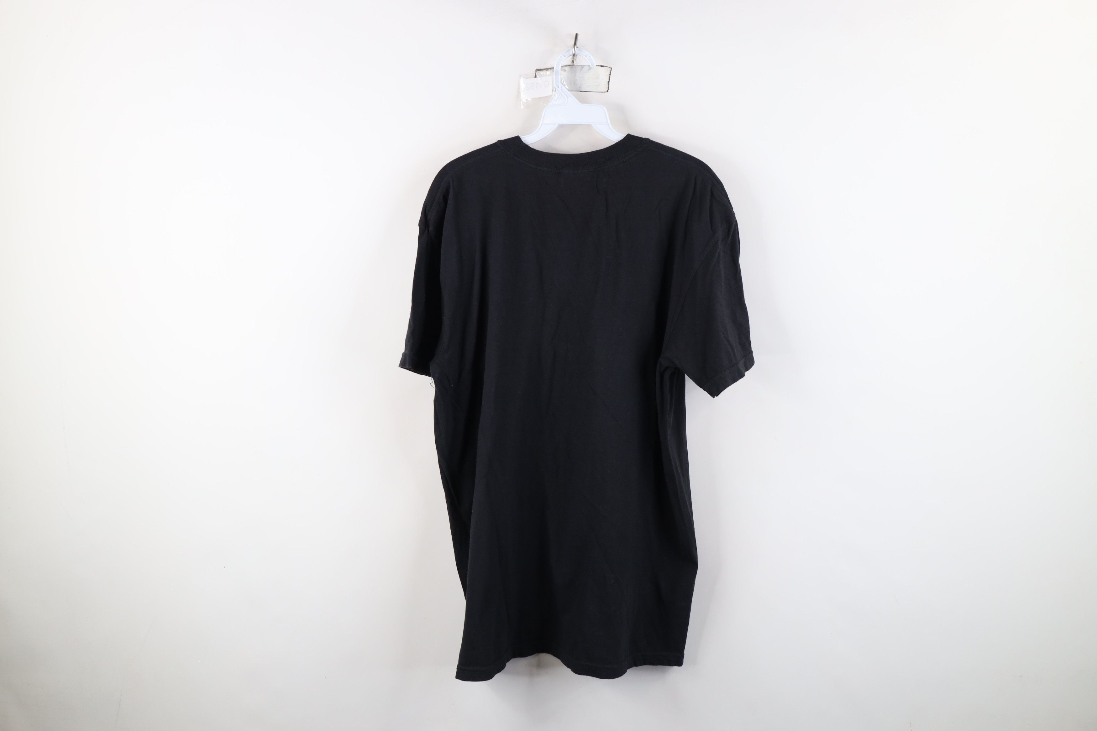 Vintage Vintage Streetwear Blank Short Sleeve T-Shirt Black Cotton Size US L / EU 52-54 / 3 - 9 Thumbnail