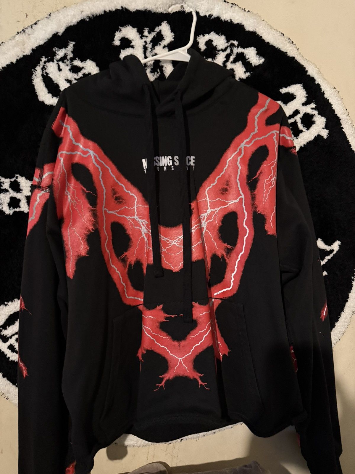 Missing Since Thursday MST Red and black Lightning hoodie Size US M / EU 48-50 / 2 - 1 Thumbnail