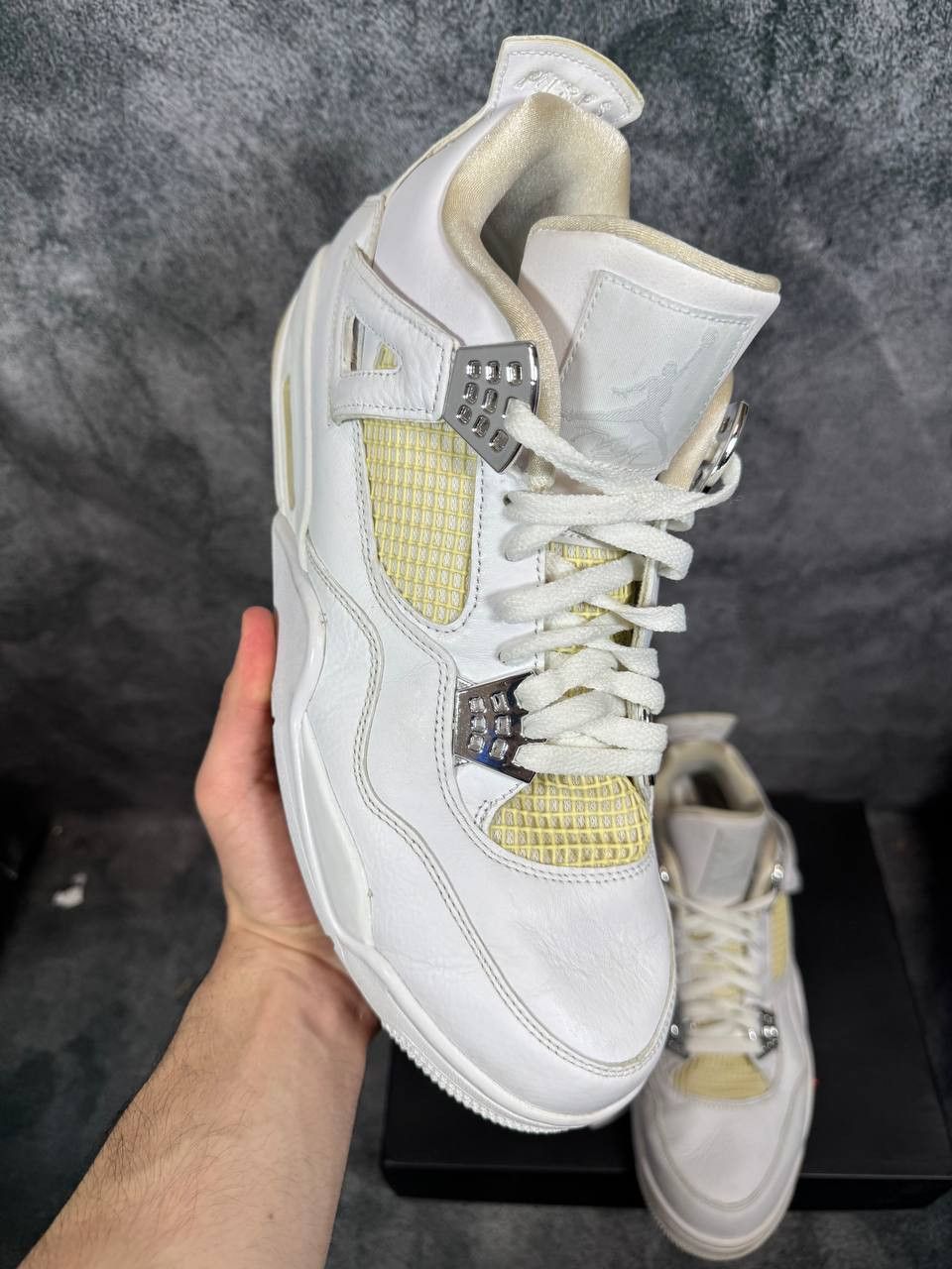 Jordan Brand Size 13 | Jordan 4 Pure Money With Box | Pre-Owned Size US 13 / EU 46 - 1 Thumbnail
