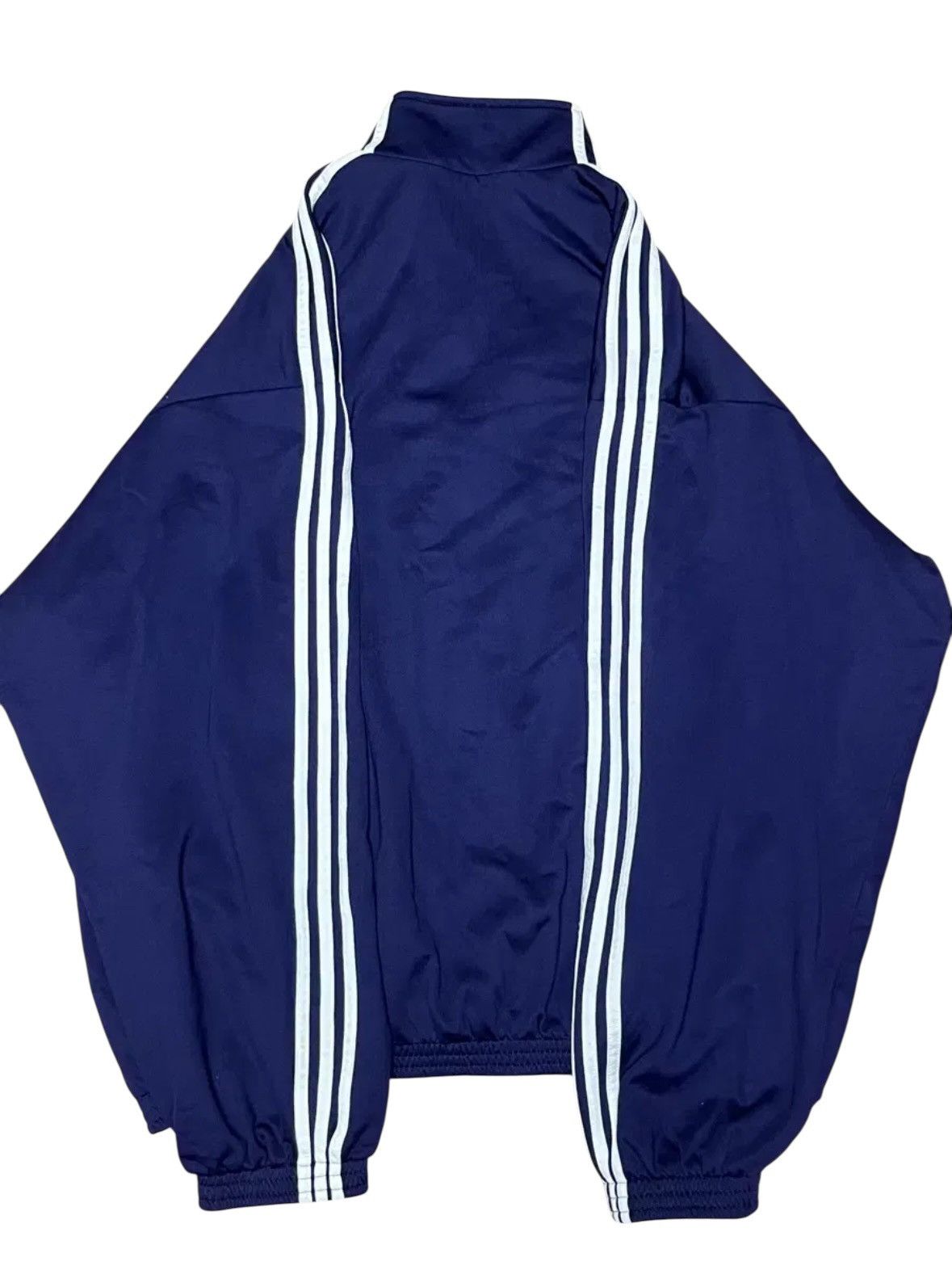Adidas × Balenciaga 3 Stripe Cotton Terry Jersey Tracksuit Size US XL / EU 56 / 4 - 2 Thumbnail