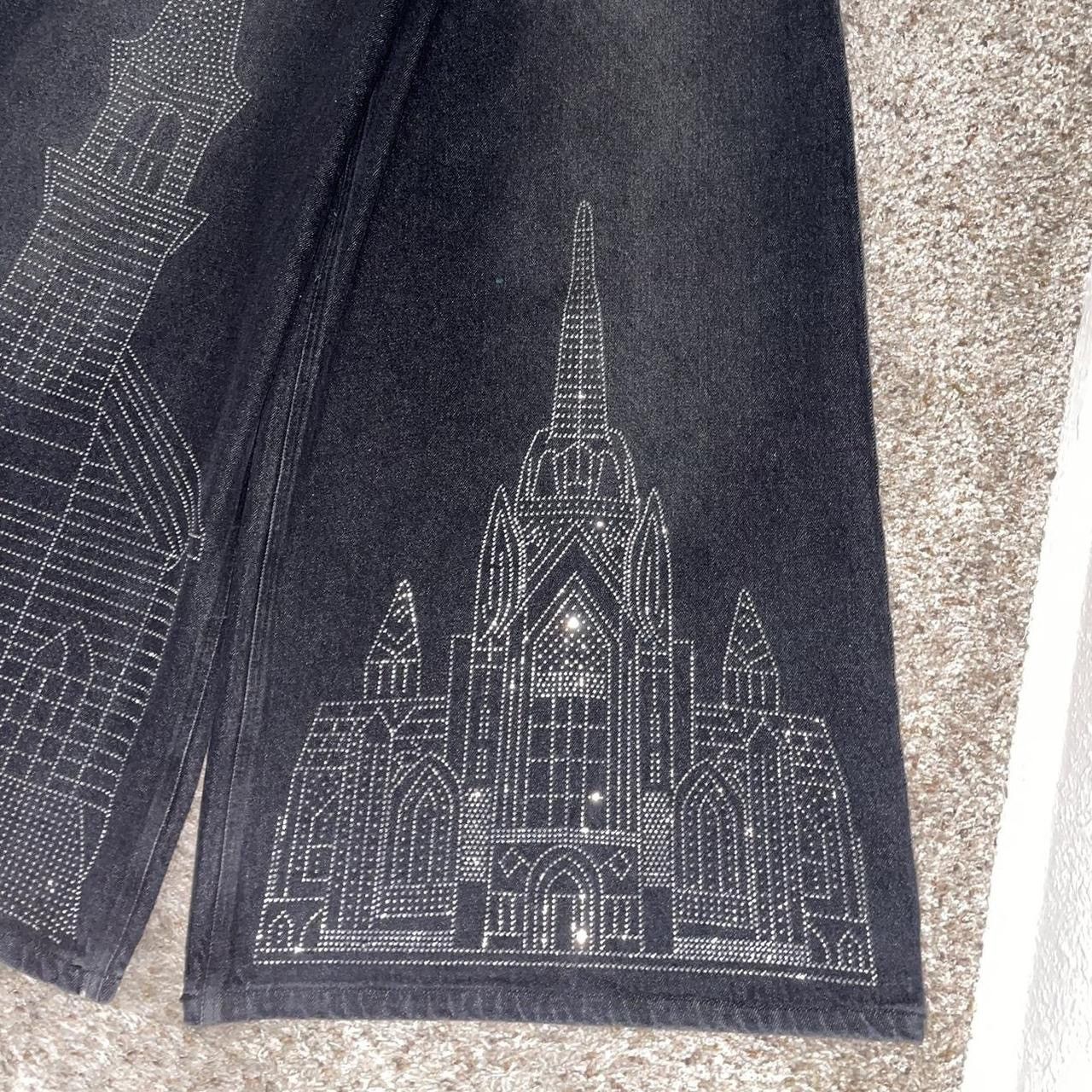 Affliction × JNCO × Other Koiabyss cathedral(I think) jeans Size US 28 / EU 44 - 6 Thumbnail