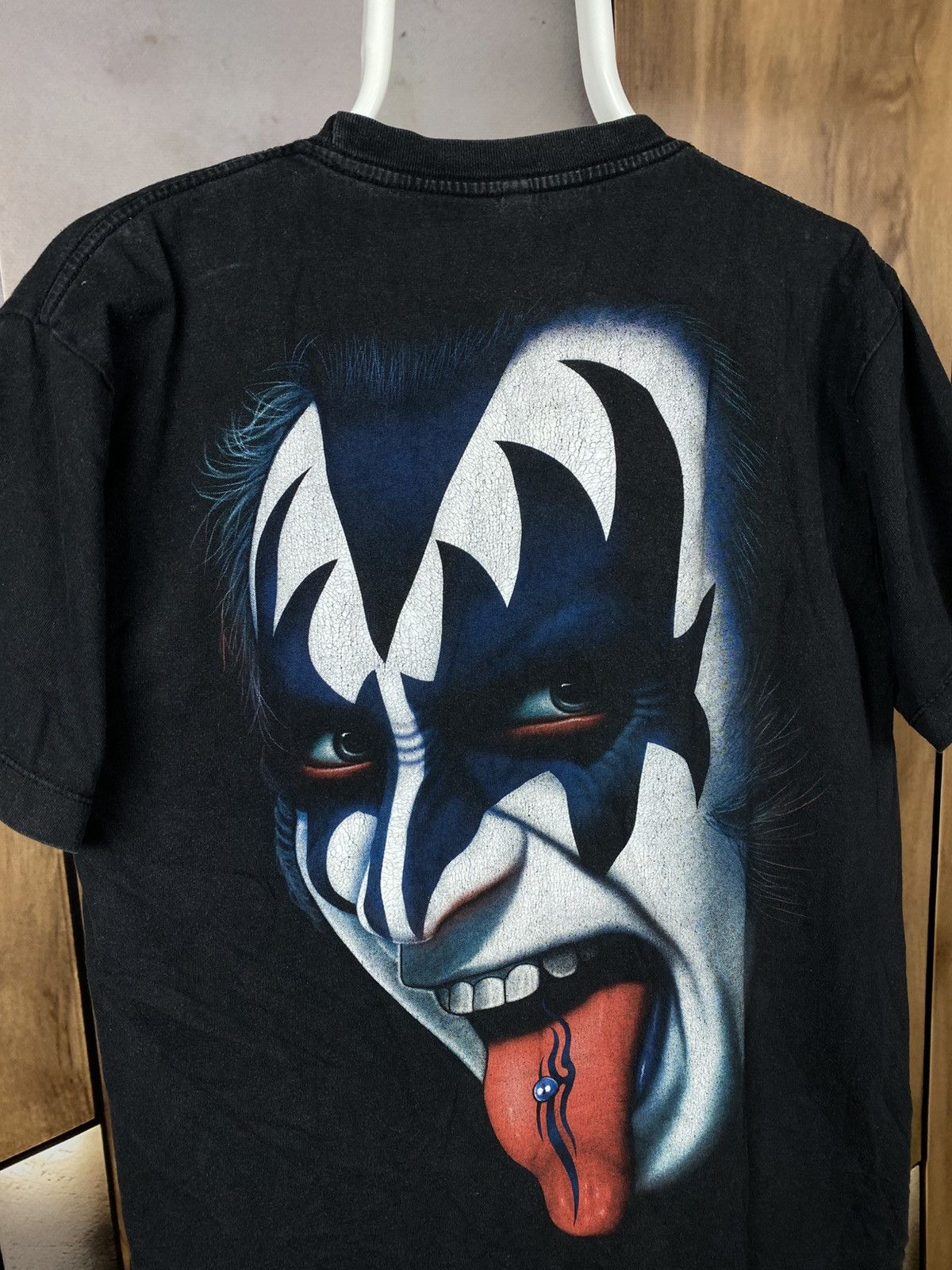 KISS 🎸Vintage T-Shirt KISS Big Logo VTG Tee🎸 Size US M / EU 48-50 / 2 - 8 Thumbnail