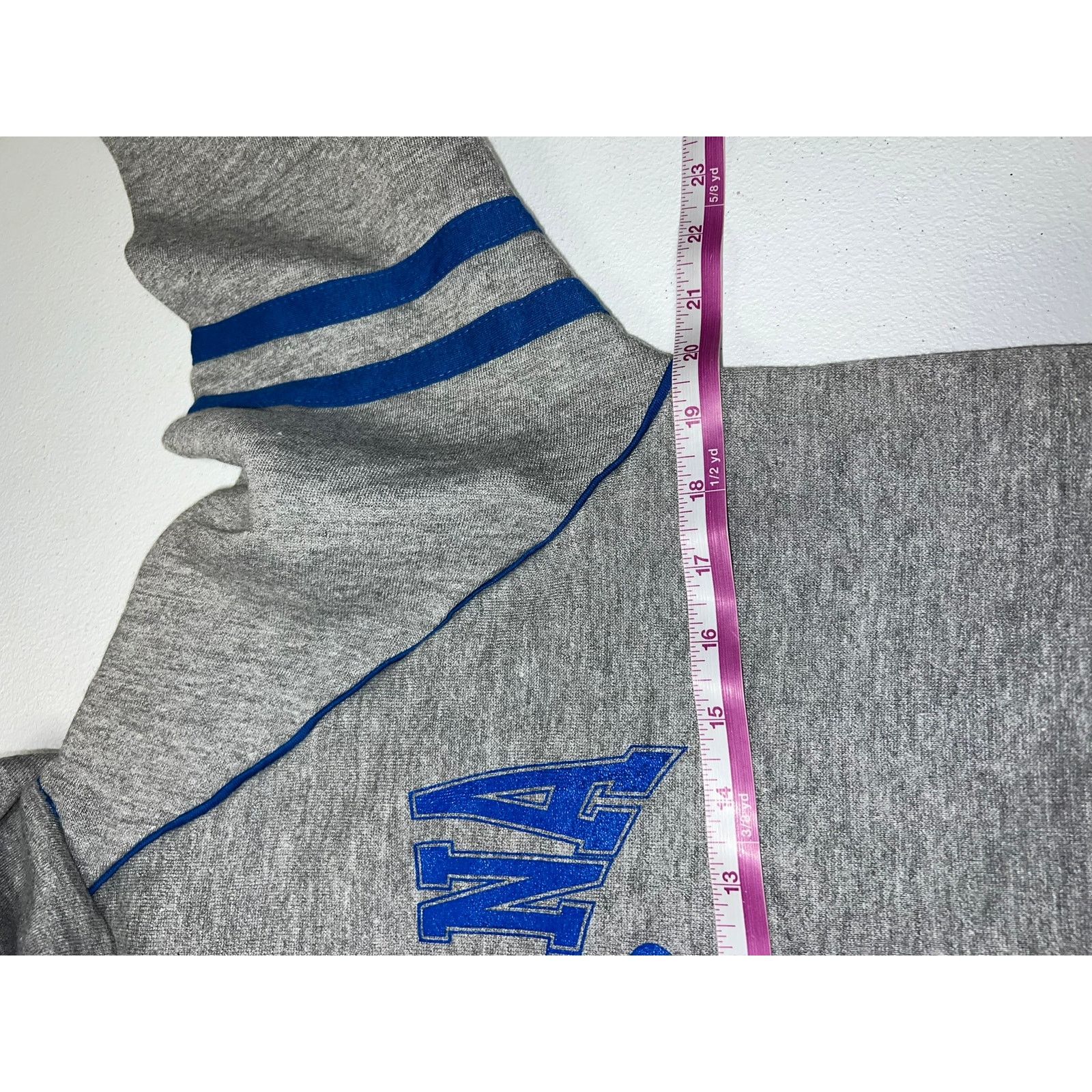 Jerzees 80s 90s Vintage Montana Hoodie Jacket Outerwear VTG M Blue Size US M / EU 48-50 / 2 - 11 Thumbnail