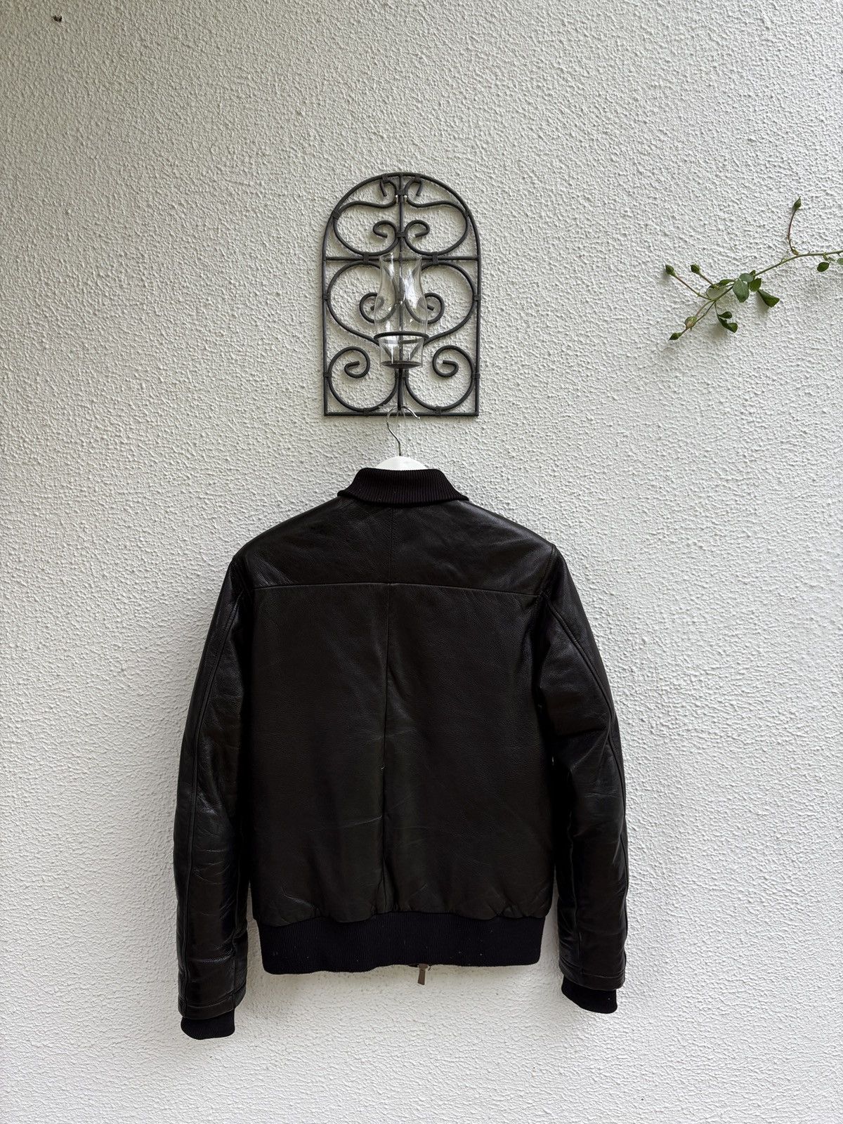 D.Gnak By Kang.D D.Gnak Leather Bomber Size US M / EU 48-50 / 2 - 2 Thumbnail