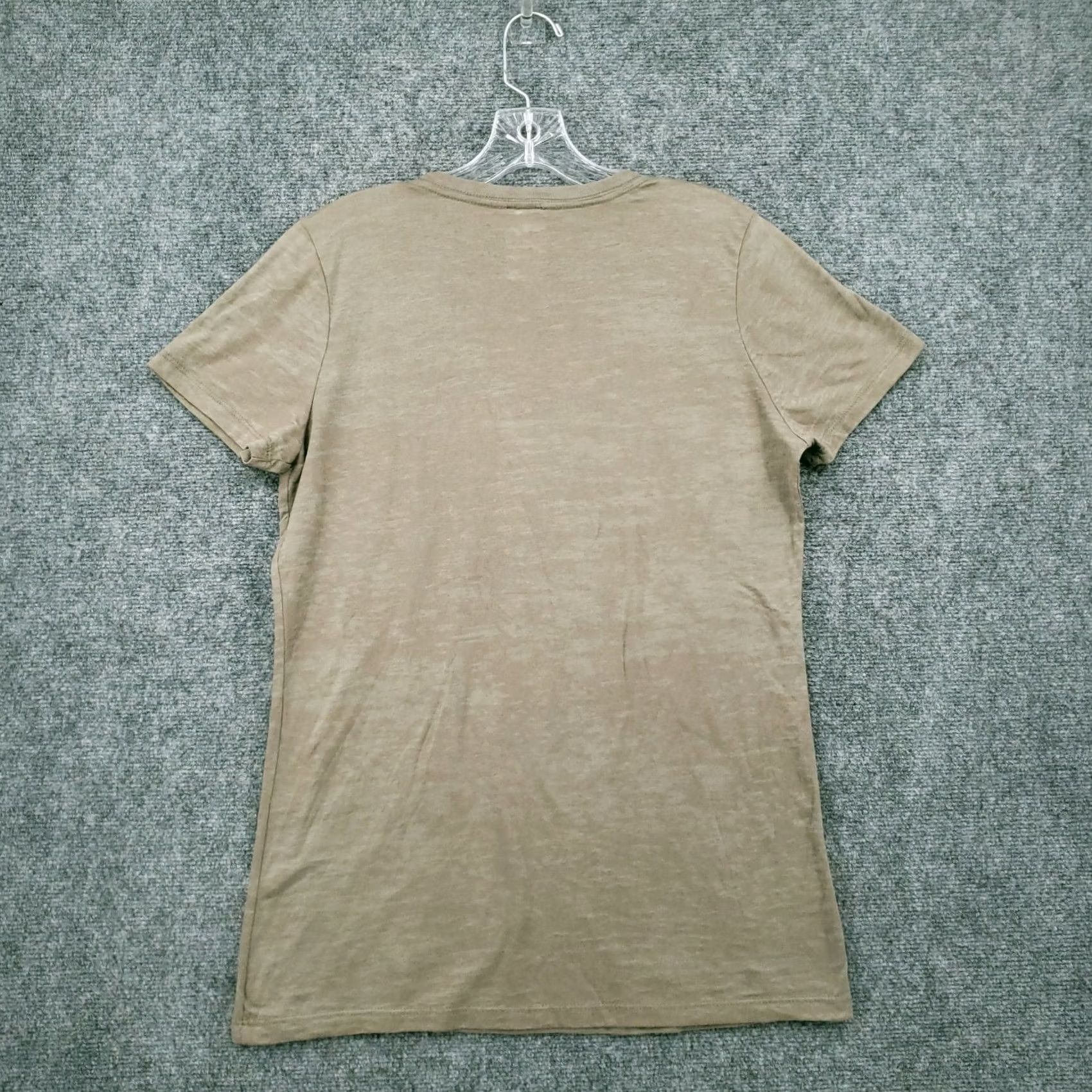 Disney Disney Womens XL Brown Cotton T Shirt Lone Ranger Embellished Casual Mexico Size XL / US 12-14 / IT 48-50 - 2 Thumbnail