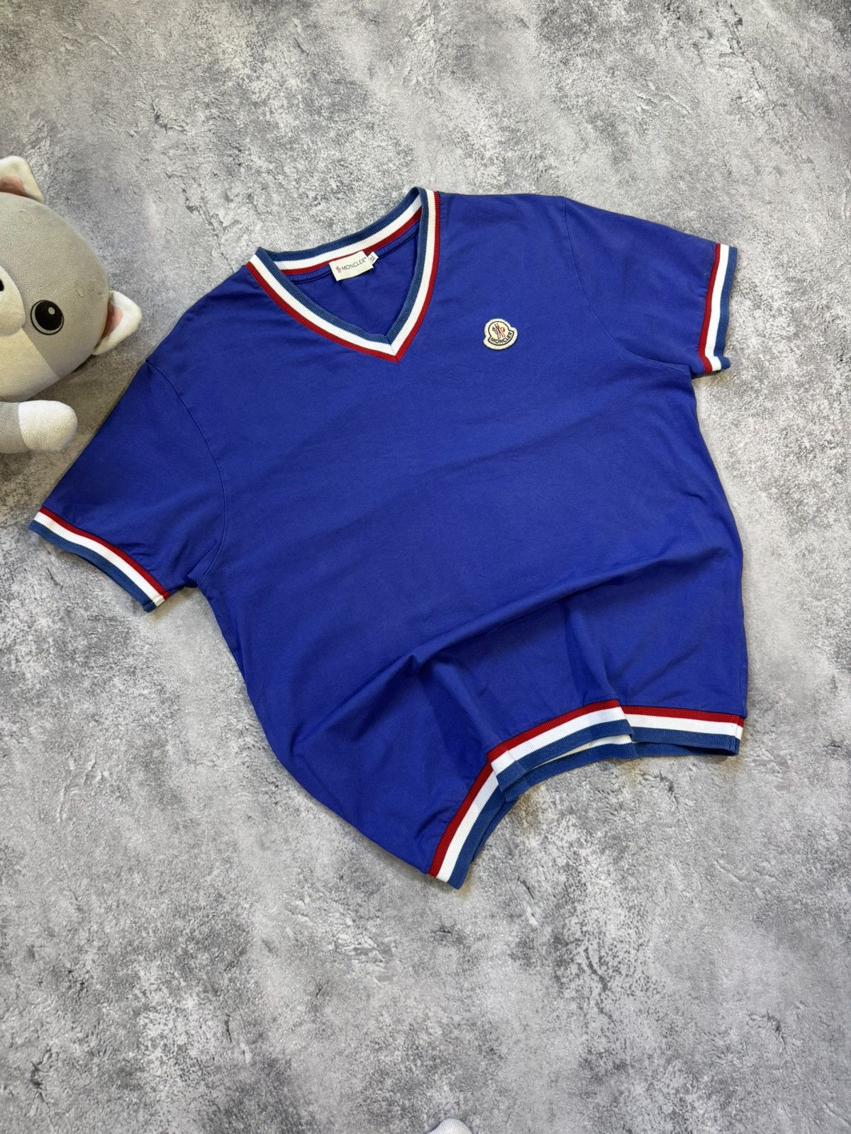 Moncler MONCLER V neck tshirt Size US M / EU 48-50 / 2 - 2 Thumbnail