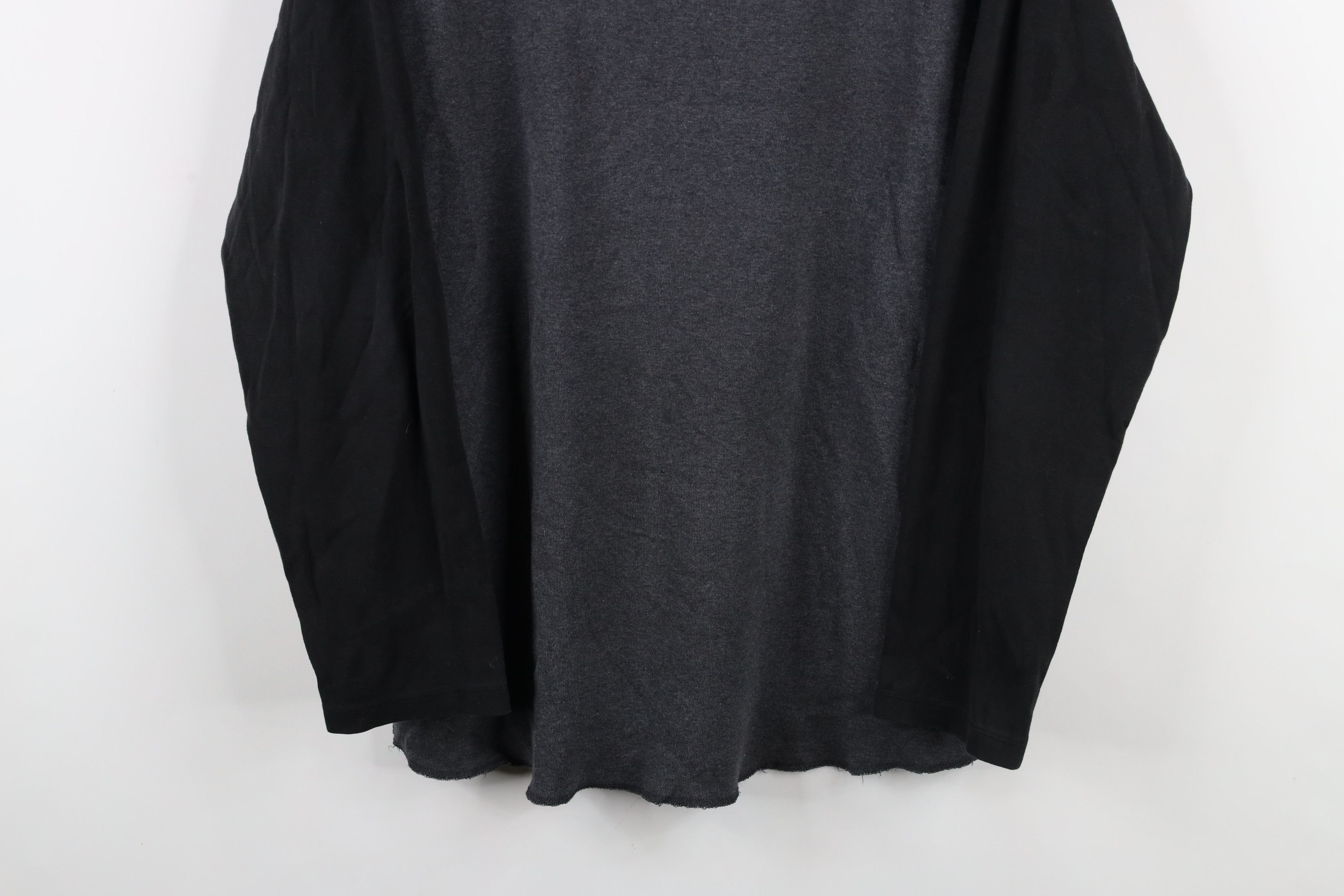 Gap × Vintage Vintage Y2K 2004 Gap Block Ribbed Knit Raglan T-Shirt Gray Size US L / EU 52-54 / 3 - 3 Thumbnail