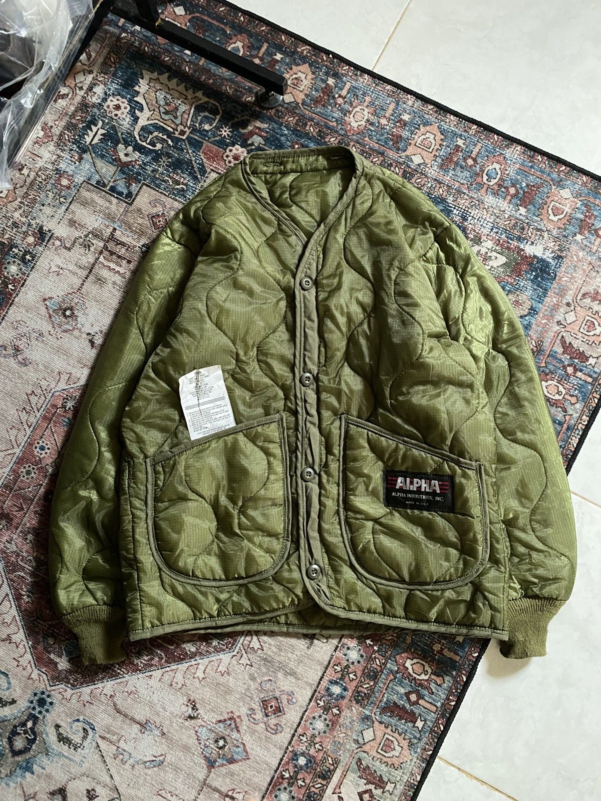 Alpha Industries × Vintage Alpha Industries Liner System M-65 field coat Size US M / EU 48-50 / 2 - 1 Thumbnail