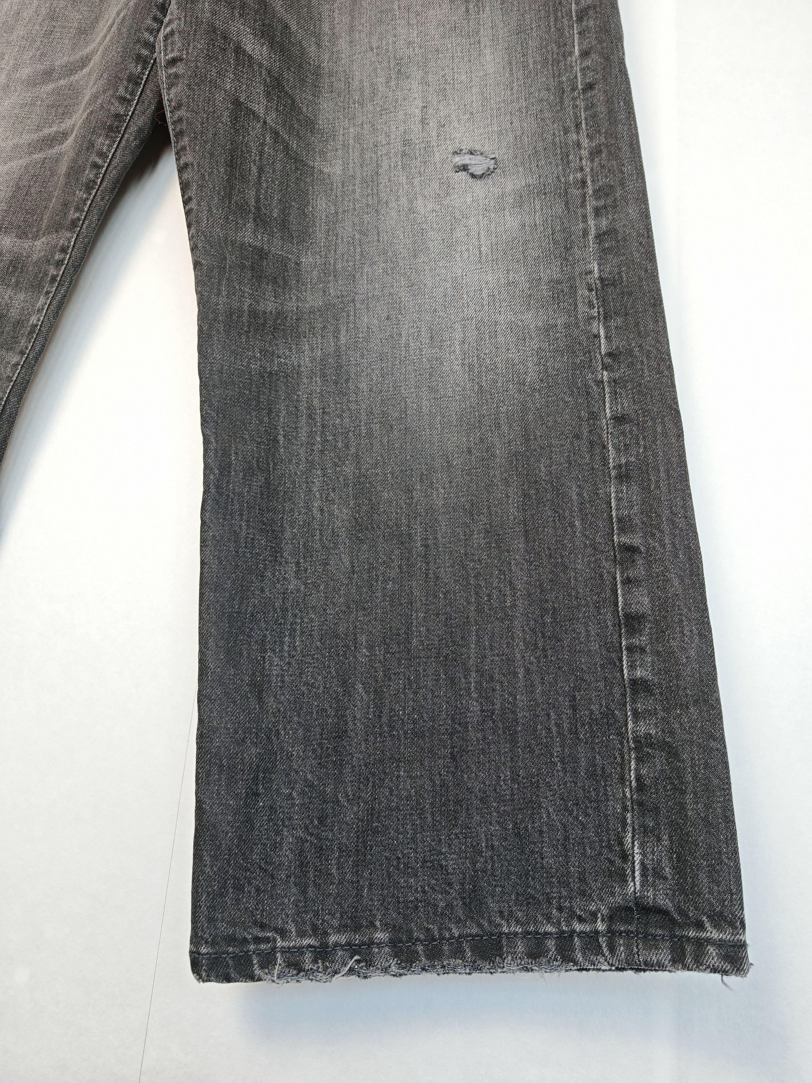 R13 R13 RARE SS19 Factory Sample Cropped Wide Leg Jeans Size 27" / US 4 / IT 40 - 10 Thumbnail