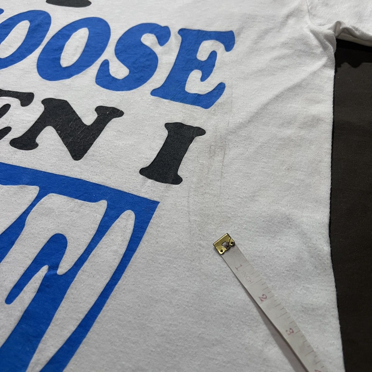 Vintage Vintage 90s I CHOOSE WHEN I SNOOZE Quote 2XL Single Stitch Size US XL / EU 56 / 4 - 3 Thumbnail