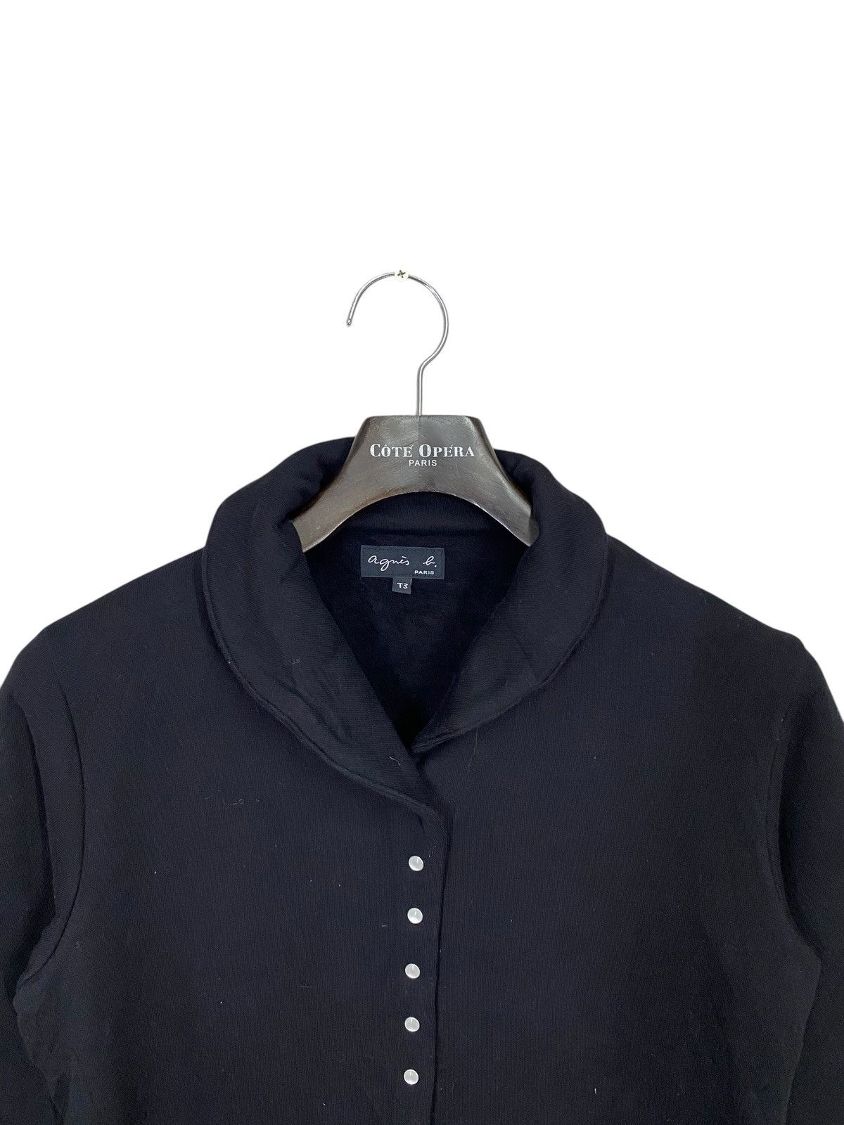 Designer × agnes b. Vintage agnes b paris cardigan snap button size T3 Size M / US 6-8 / IT 42-44 - 4 Thumbnail