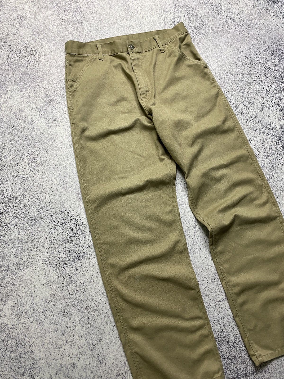 Carhartt × Vintage Vintage Carhartt Simple Work Pants Size 33x34 Size US 33 - 8 Thumbnail