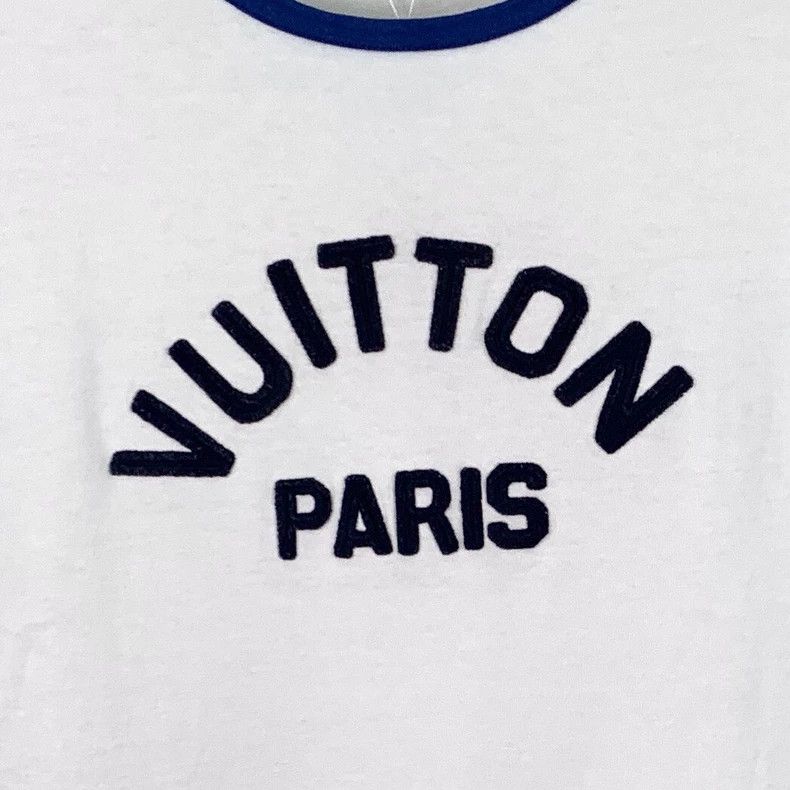 Louis Vuitton Louis Vuitton 23 white logo monogram embroidered cotton cr Size US M / EU 48-50 / 2 - 4 Thumbnail